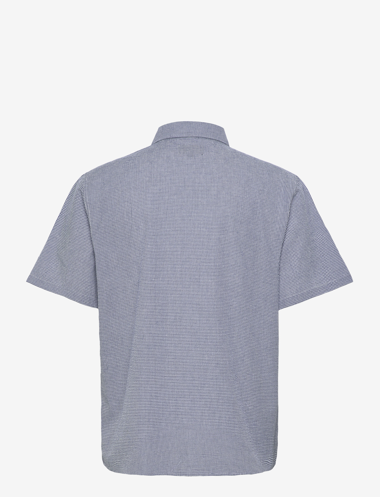Stan Ray - SS FLANNEL SHIRT - BLUE GINGHAM - flannel shirts - blue gingham - 1