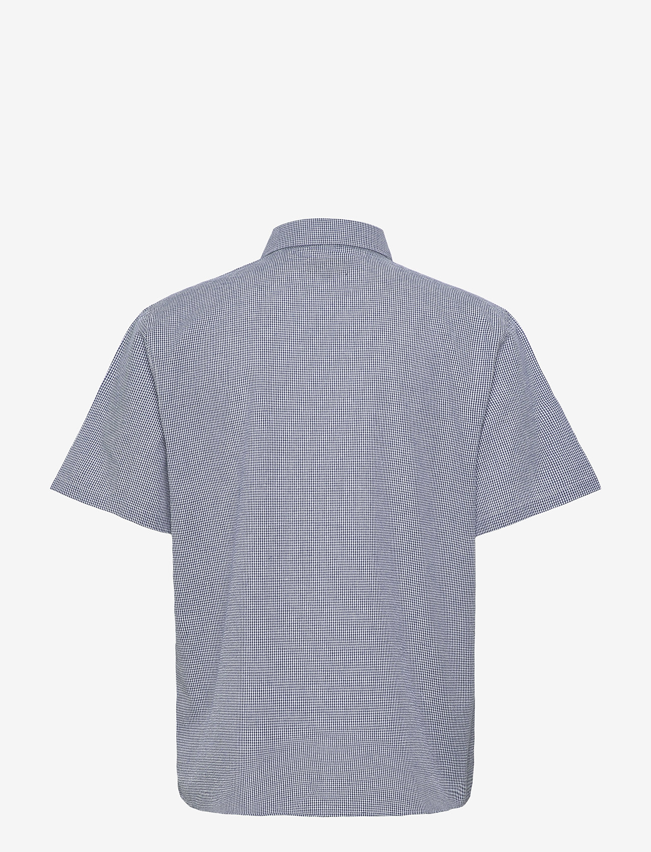 Stan Ray - SS FLANNEL SHIRT - BLUE GINGHAM - flannel-skjorter - blue gingham - 1