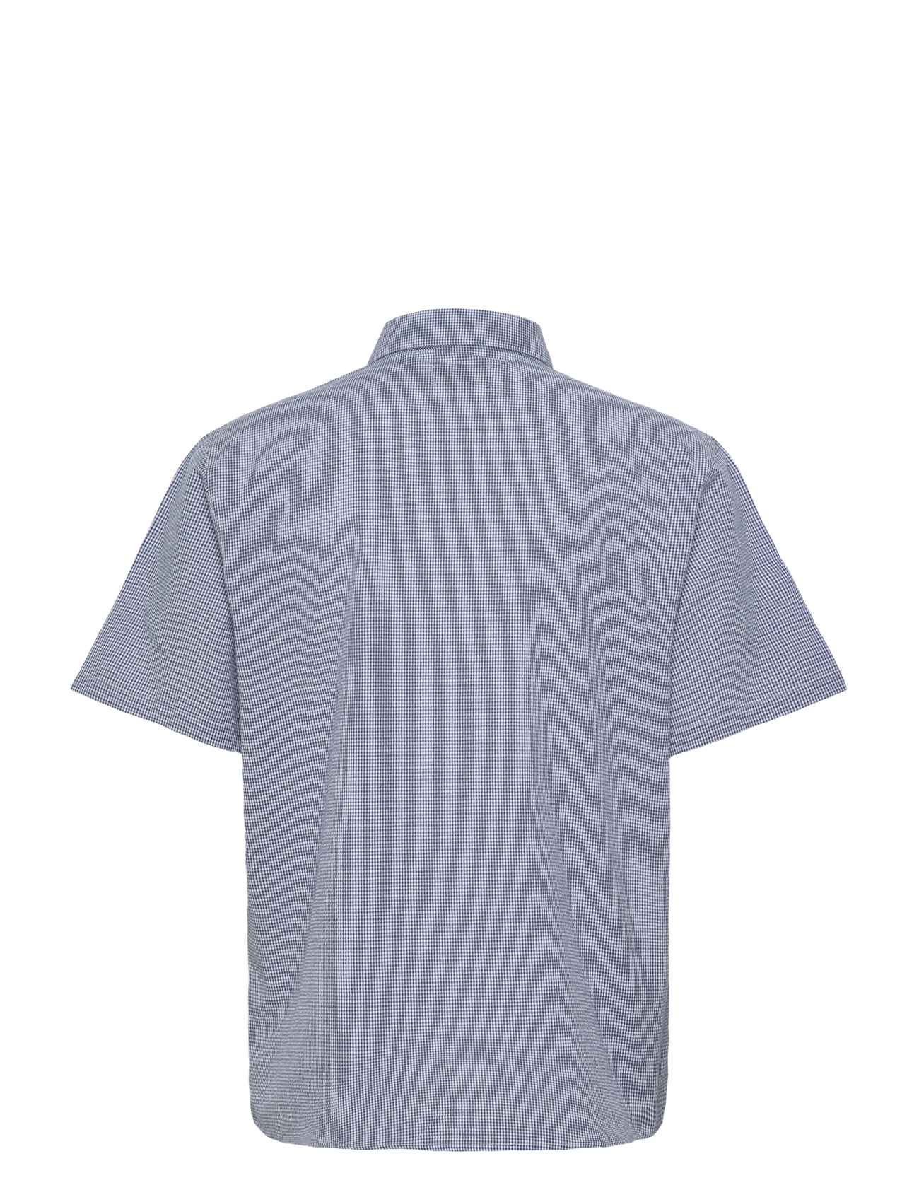Stan Ray - SS FLANNEL SHIRT - BLUE GINGHAM - lühikeste varrukatega särgid - blue gingham - 1
