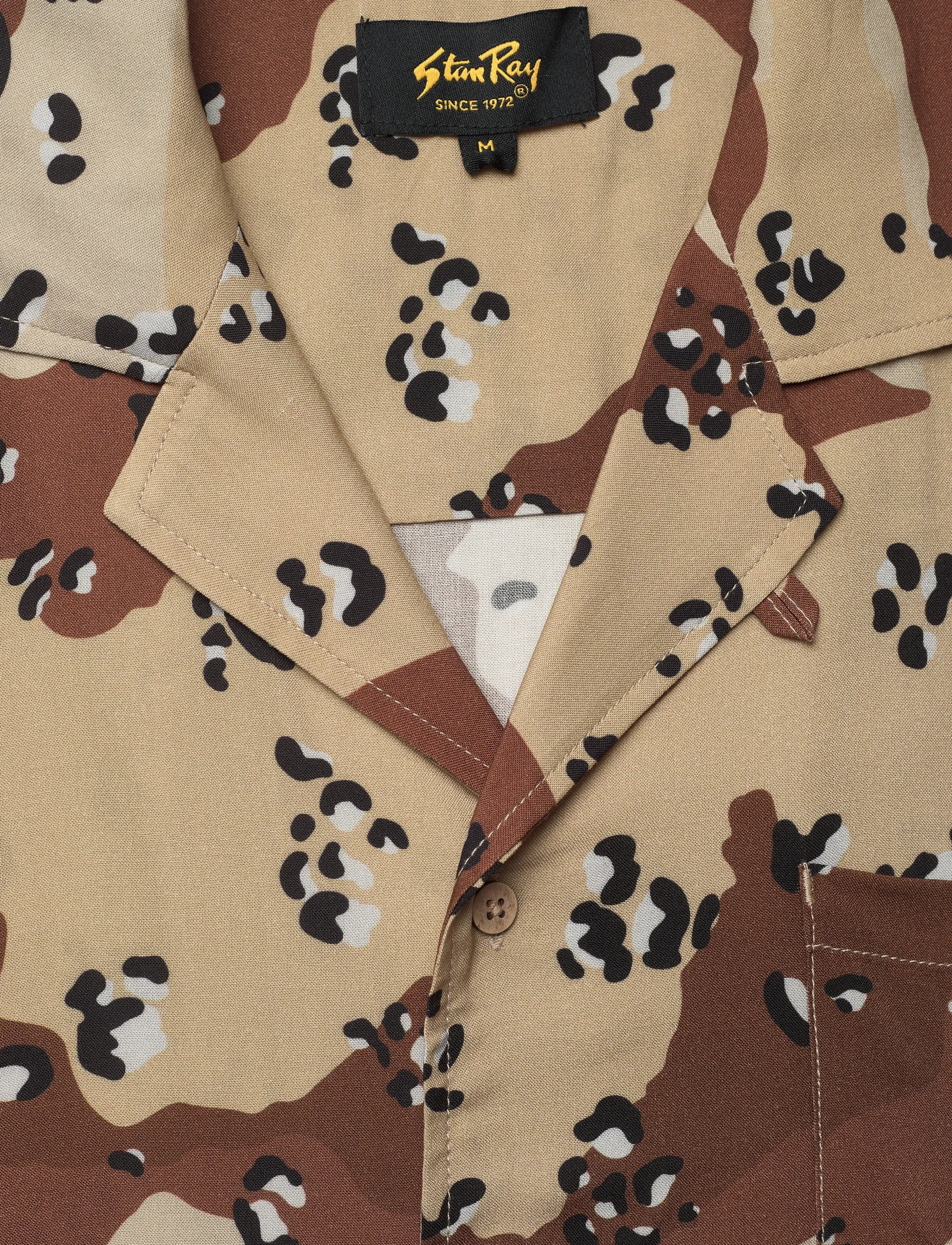Stan Ray - TOUR SHIRT - CHOC CHIP CAMO - kurzarmhemden - choc chip camo - 2