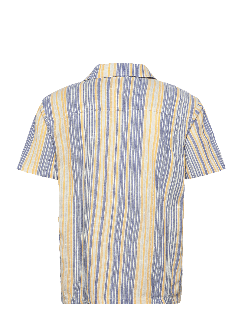 Stan Ray - TOUR SHIRT - BLUE/YELLOW STRIPE - gestreifte hemden - blue/yellow stripe - 1