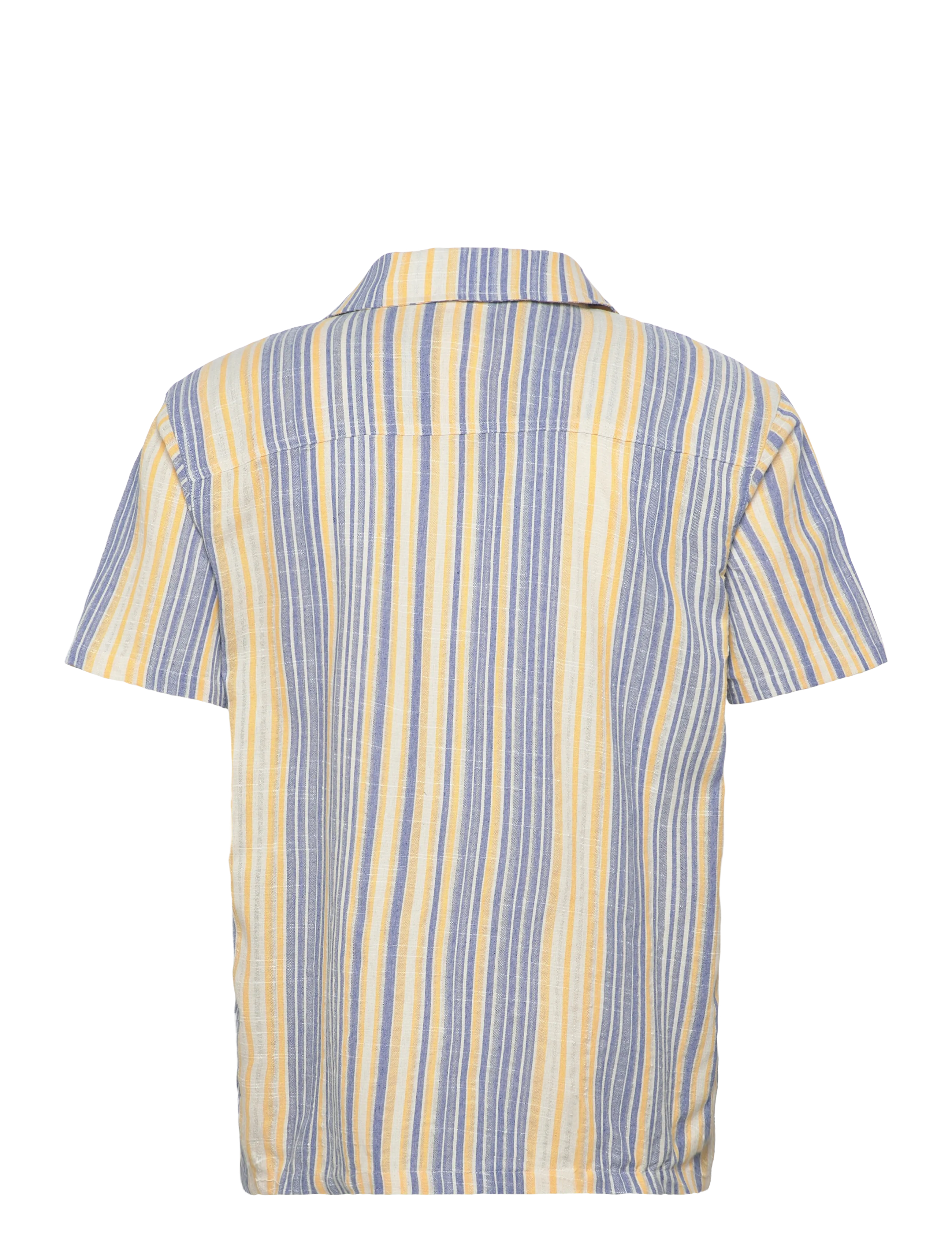 Stan Ray - TOUR SHIRT - BLUE/YELLOW STRIPE - randiga skjortor - blue/yellow stripe - 1