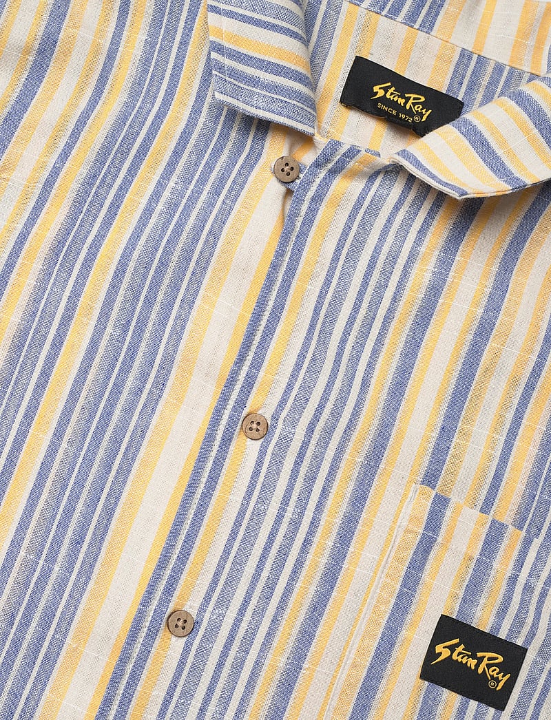 Stan Ray - TOUR SHIRT - BLUE/YELLOW STRIPE - gestreifte hemden - blue/yellow stripe - 3