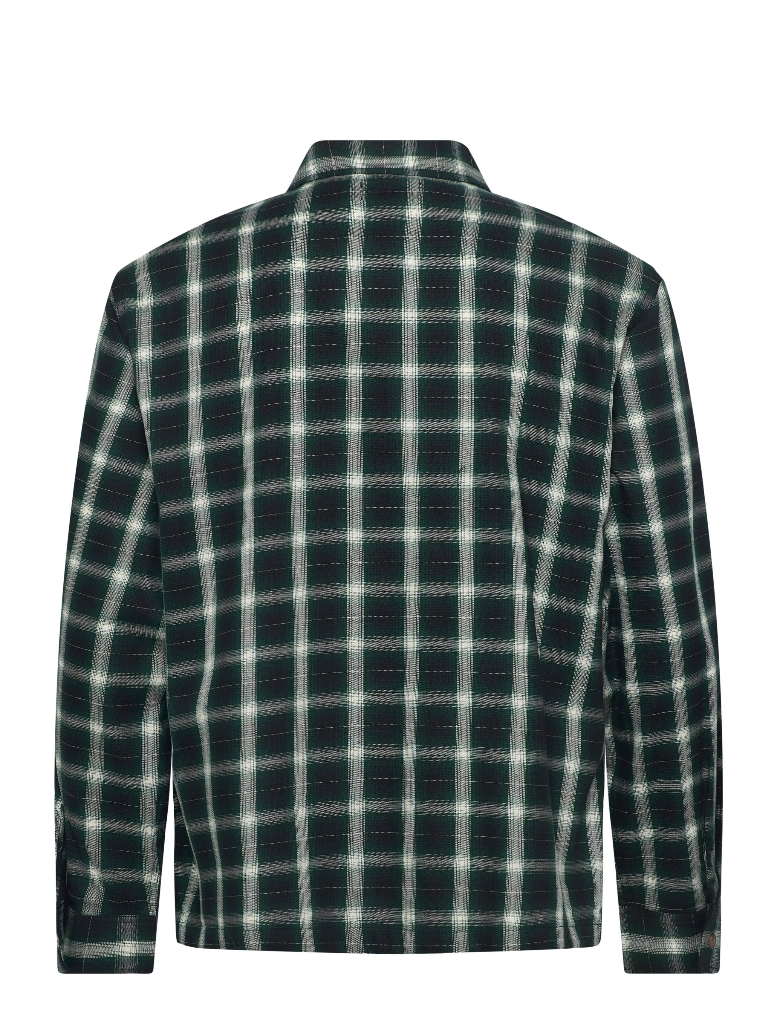 Stan Ray - ZIP SHIRT - GREEN CHECK - ternede skjorter - green check - 1