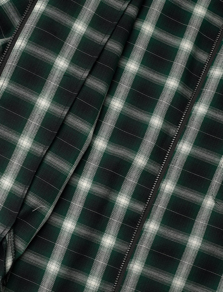 Stan Ray - ZIP SHIRT - GREEN CHECK - ruudulised särgid - green check - 4