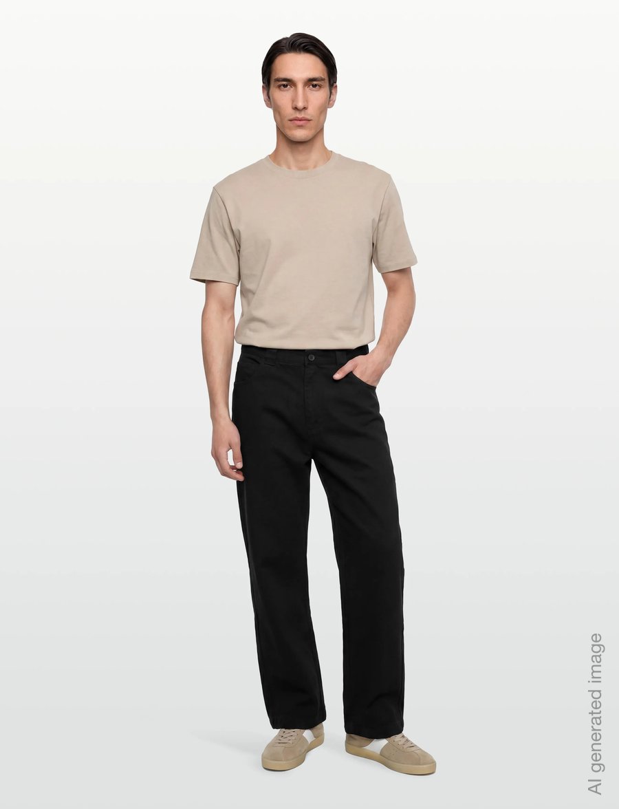 Stan Ray - A PANT - WASHED BLACK - chino-püksid - washed black - 0