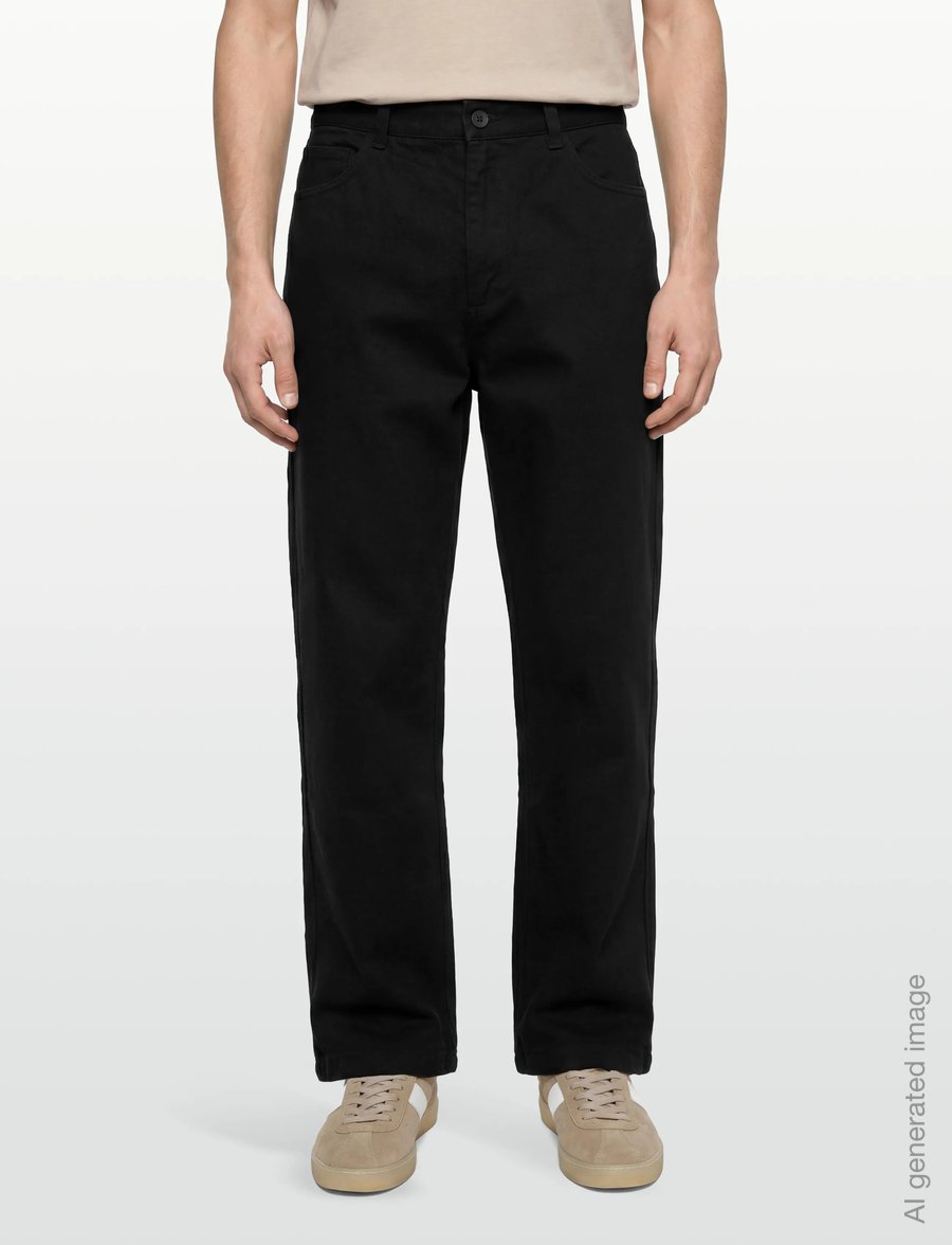 Stan Ray - A PANT - WASHED BLACK - chino-püksid - washed black - 3