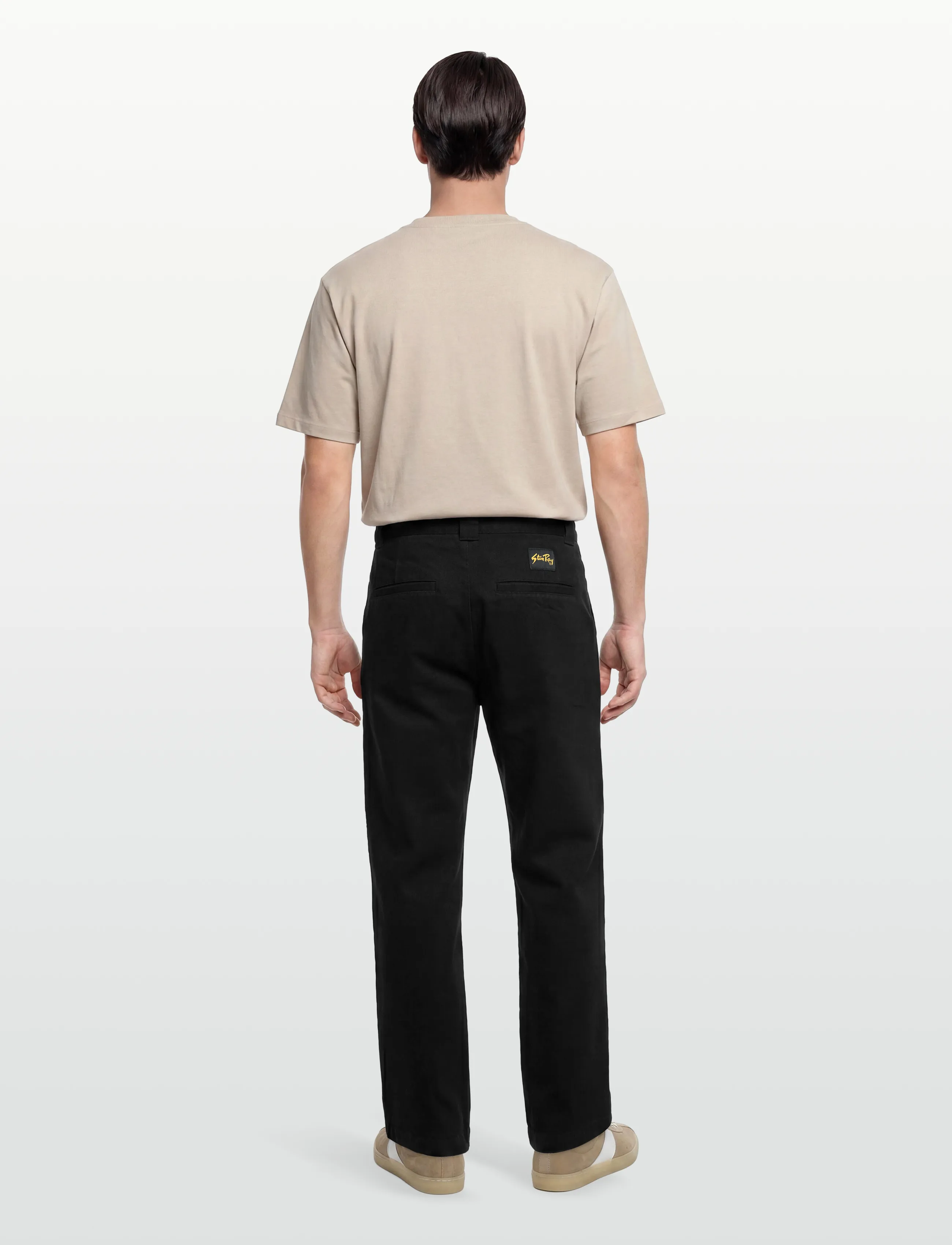 Stan Ray - A PANT - WASHED BLACK - chinos - washed black - 4