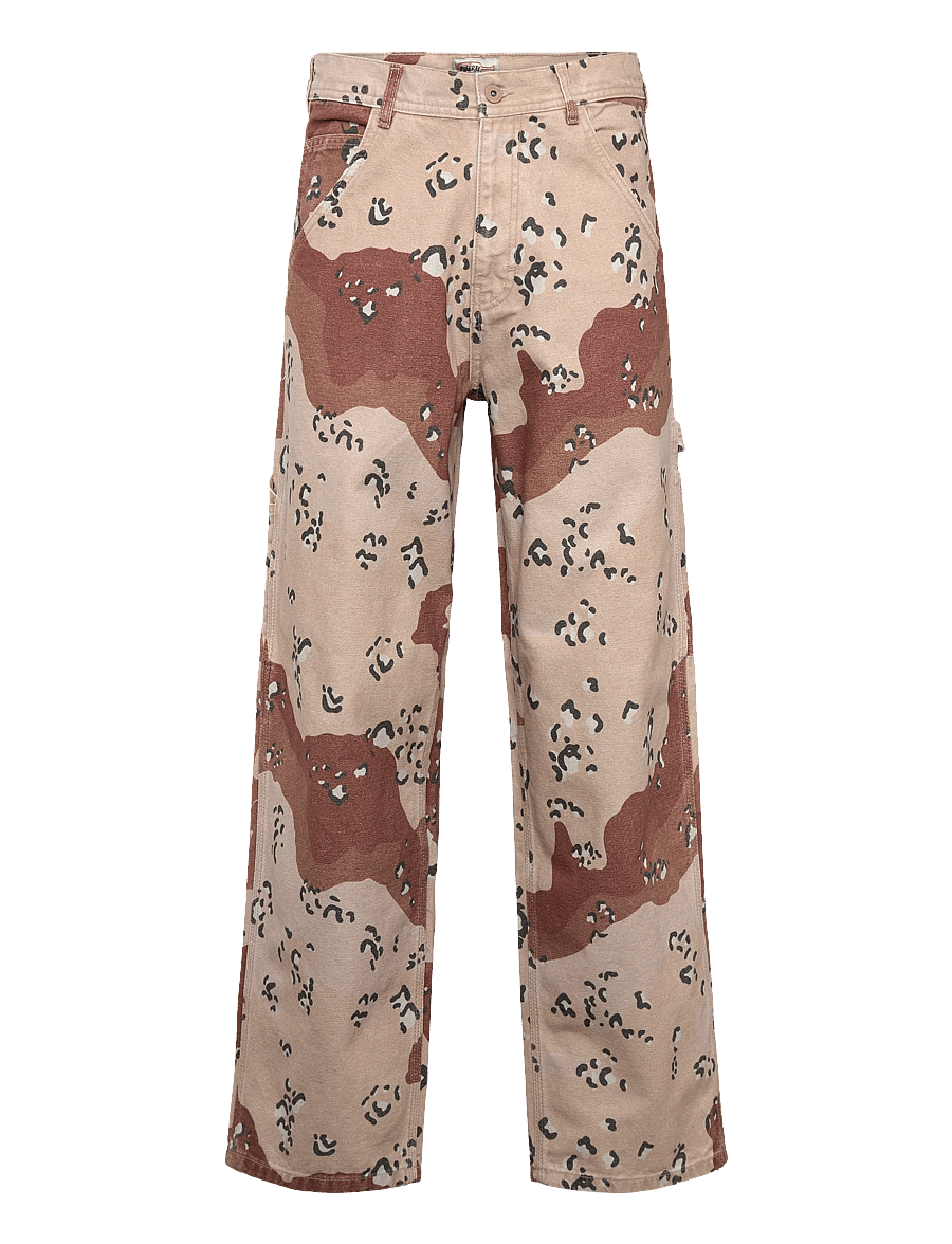 Stan Ray - BIG JOB PAINTER - CHOC CHIP CAMO CANVAS - casual bukser - choc chip camo - 0