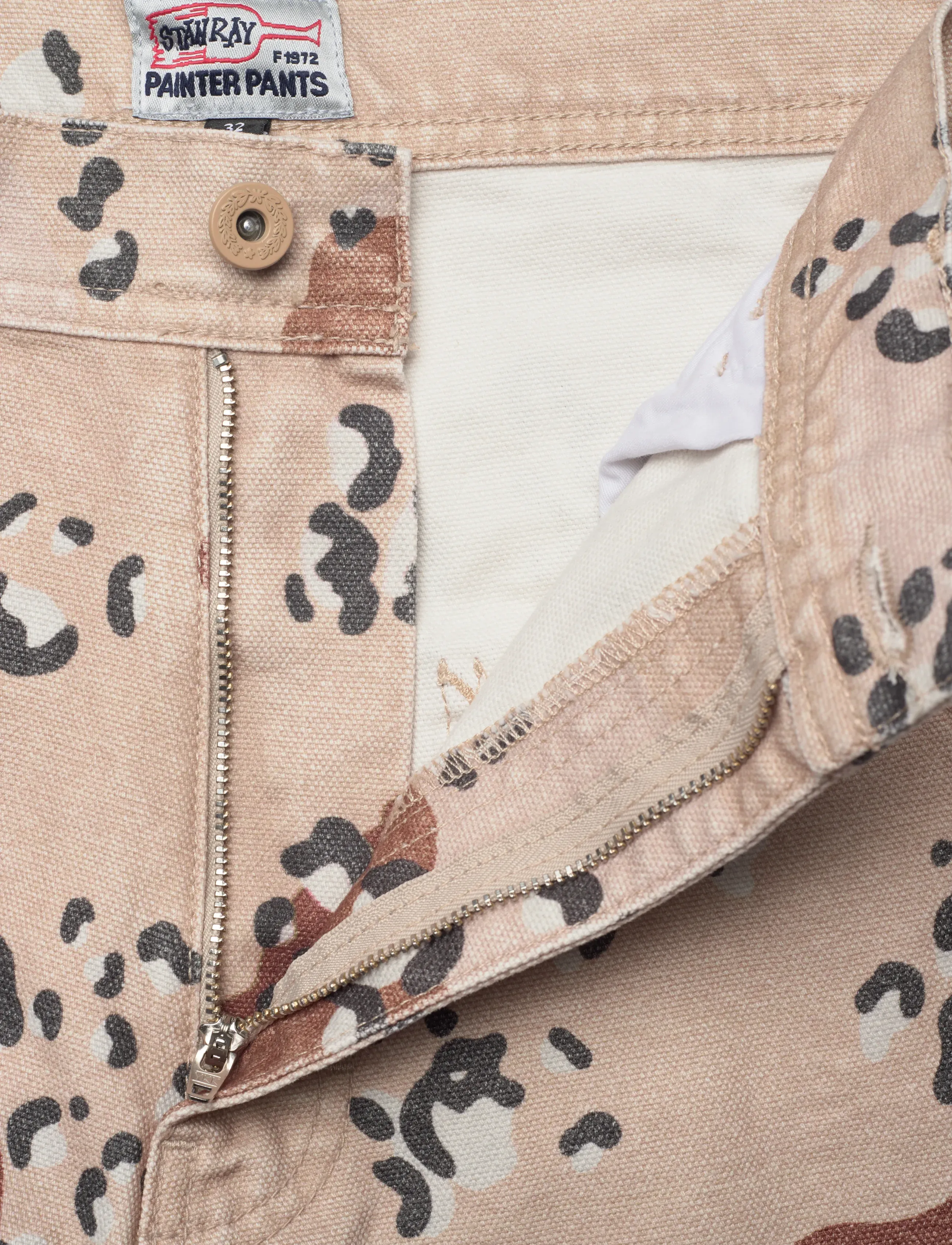 Stan Ray - BIG JOB PAINTER - CHOC CHIP CAMO CANVAS - casual bukser - choc chip camo - 3