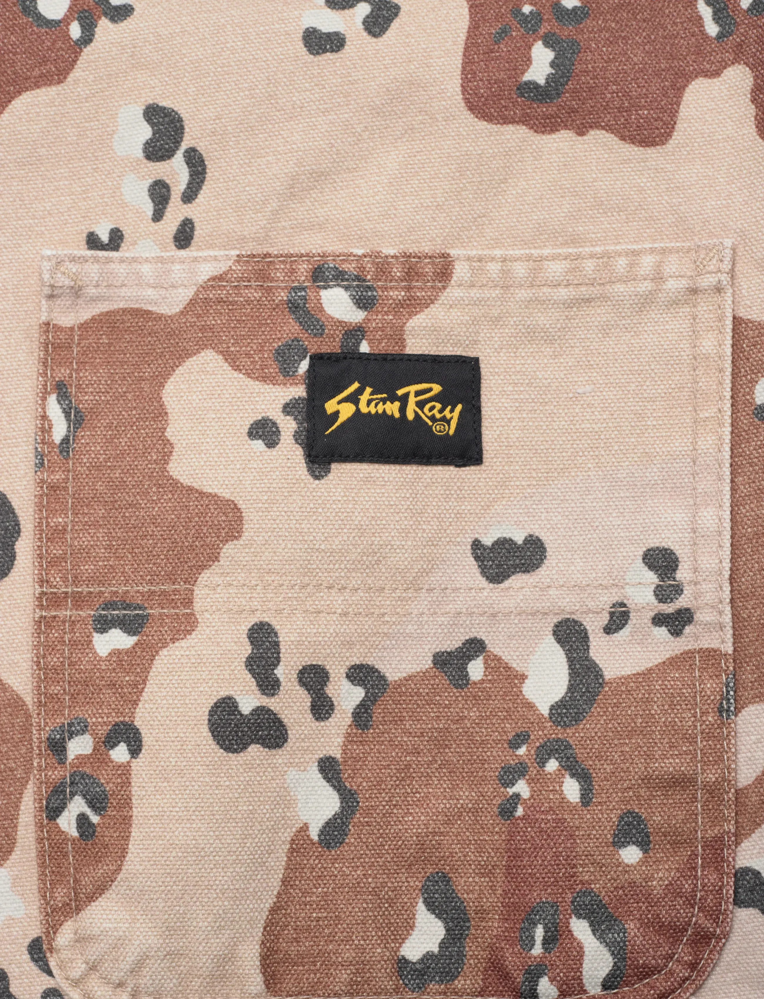 Stan Ray - BIG JOB PAINTER - CHOC CHIP CAMO CANVAS - casual bukser - choc chip camo - 4