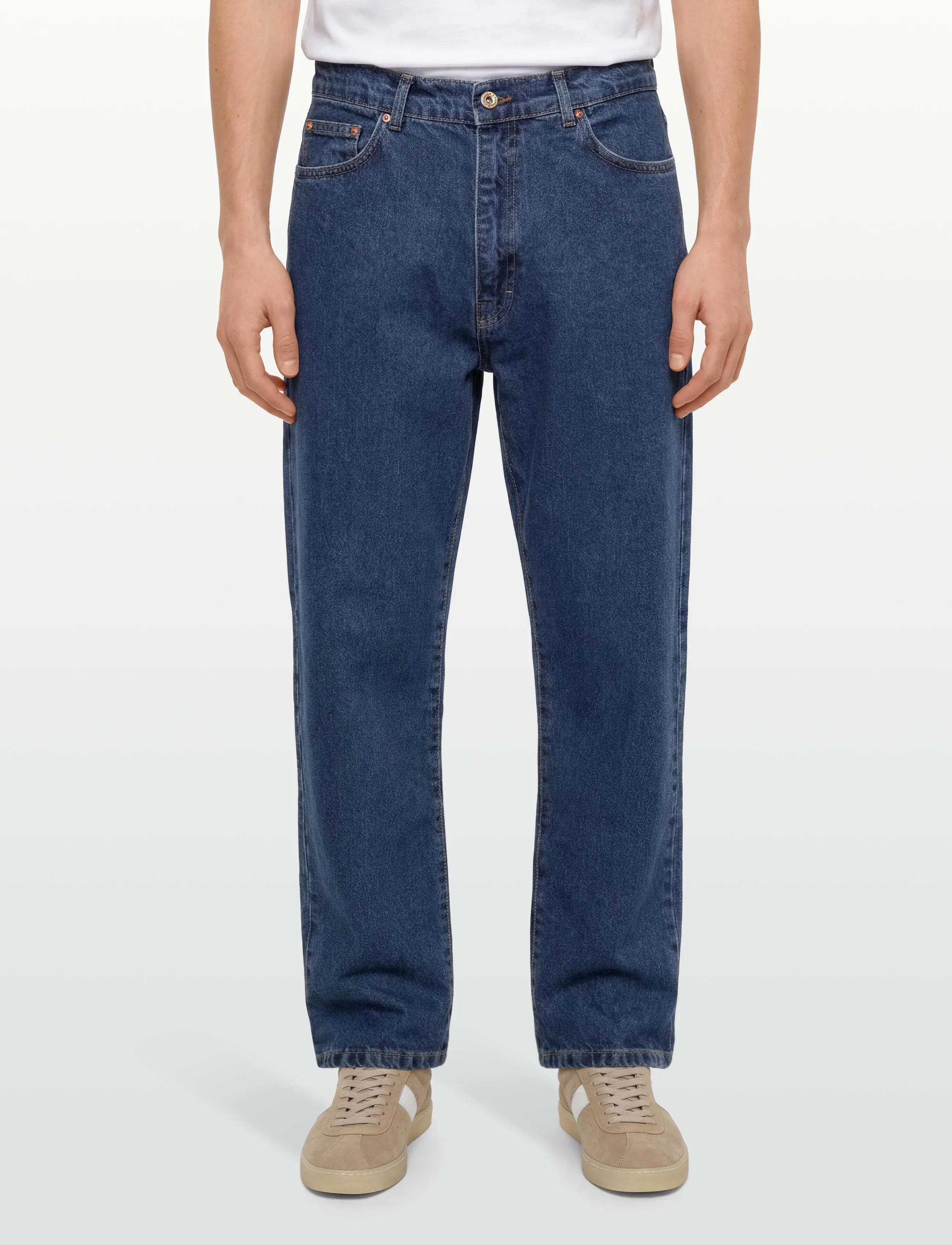 Stan Ray - WIDE 5 - DARK RINSE - trousers & jeans - dark rinse - 3
