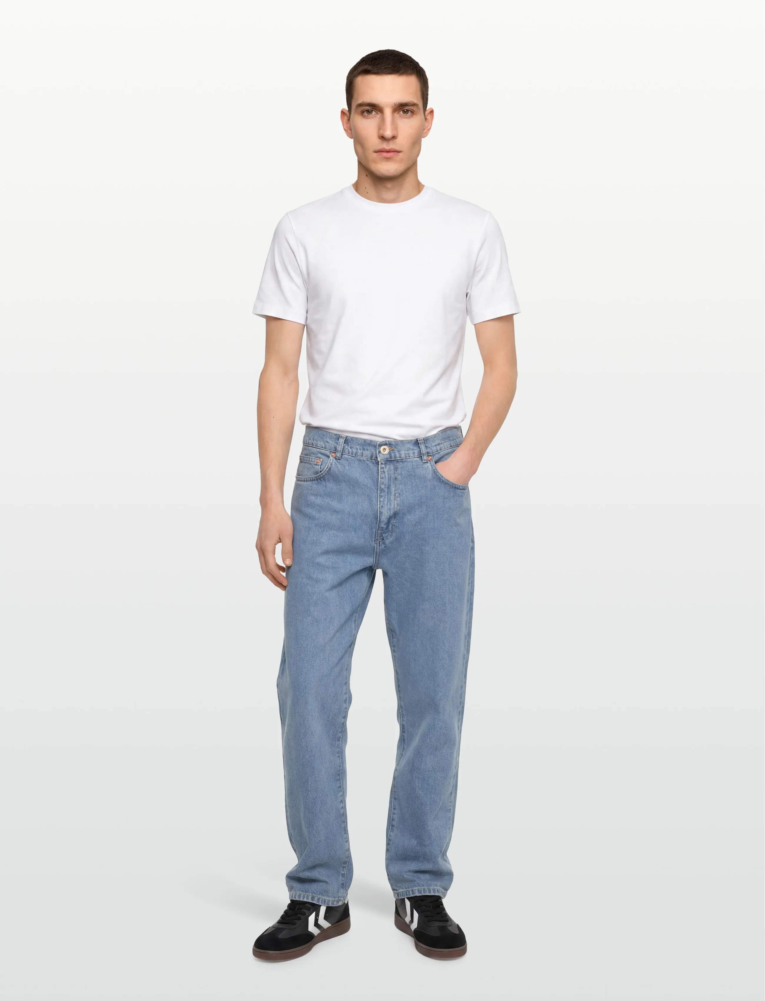 Stan Ray WIDE 5 - MID STONE DENIM - Jeans - MID STONE / blue