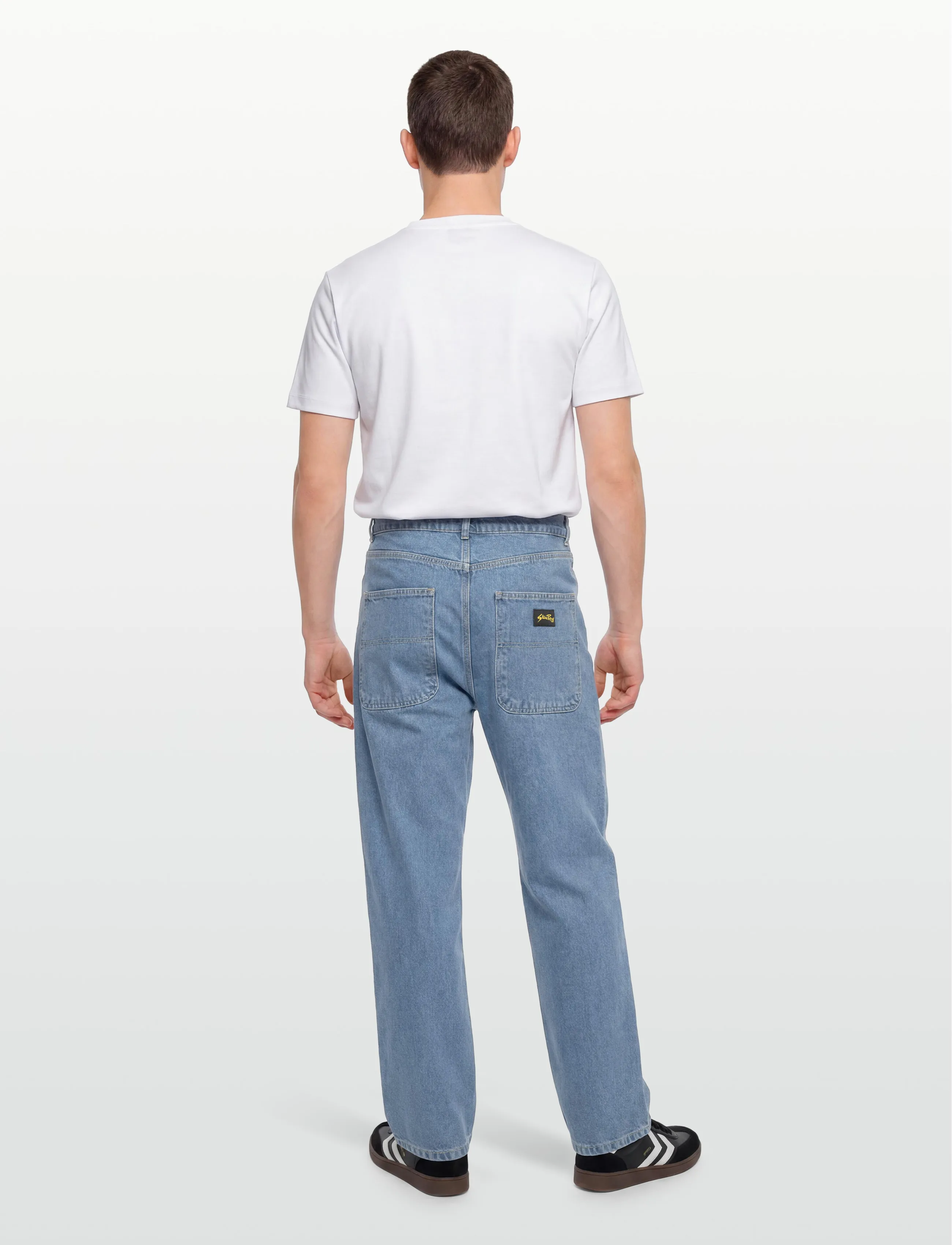Stan Ray - WIDE 5 - MID STONE DENIM - loose jeans - mid stone - 4