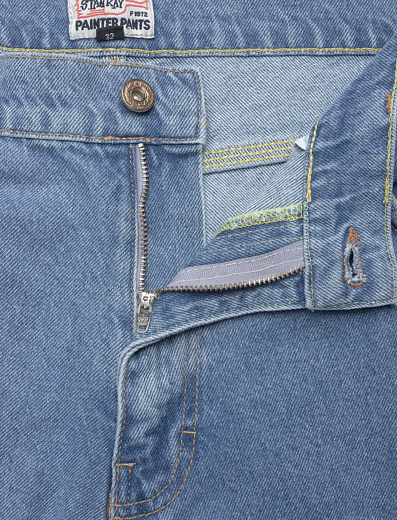 Stan Ray - WIDE 5 - MID STONE DENIM - alt laienevad teksad - mid stone - 3