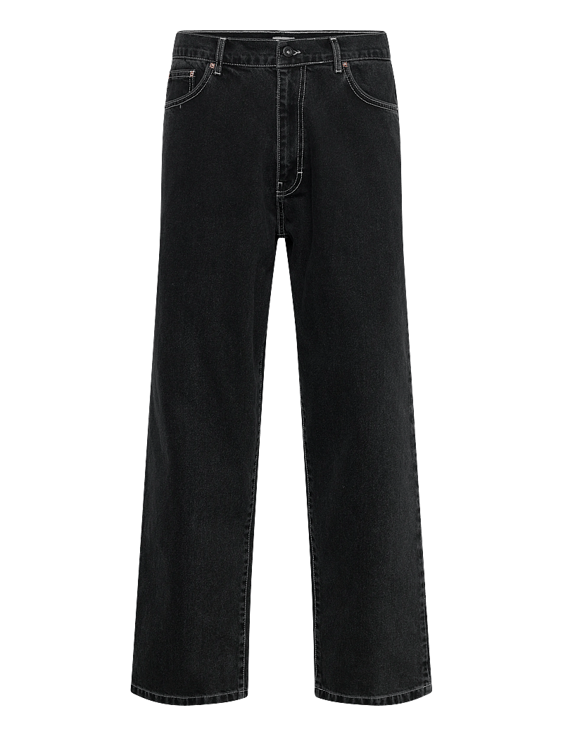 Stan Ray - WIDE 5 - BLACK STONE DENIM - alt laienevad teksad - black stone denim - 0
