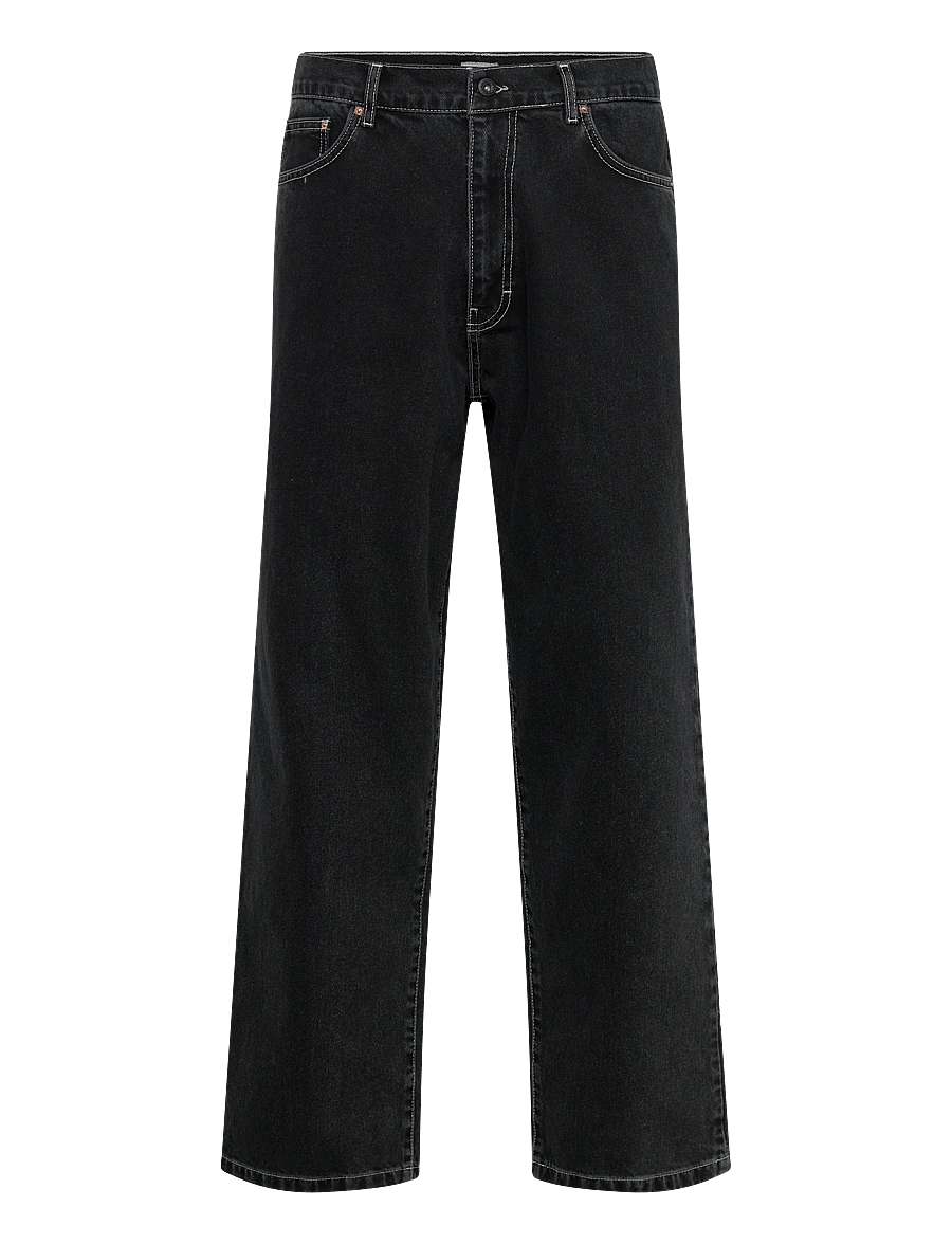 Stan Ray - WIDE 5 - BLACK STONE DENIM - loose jeans - black stone denim - 0