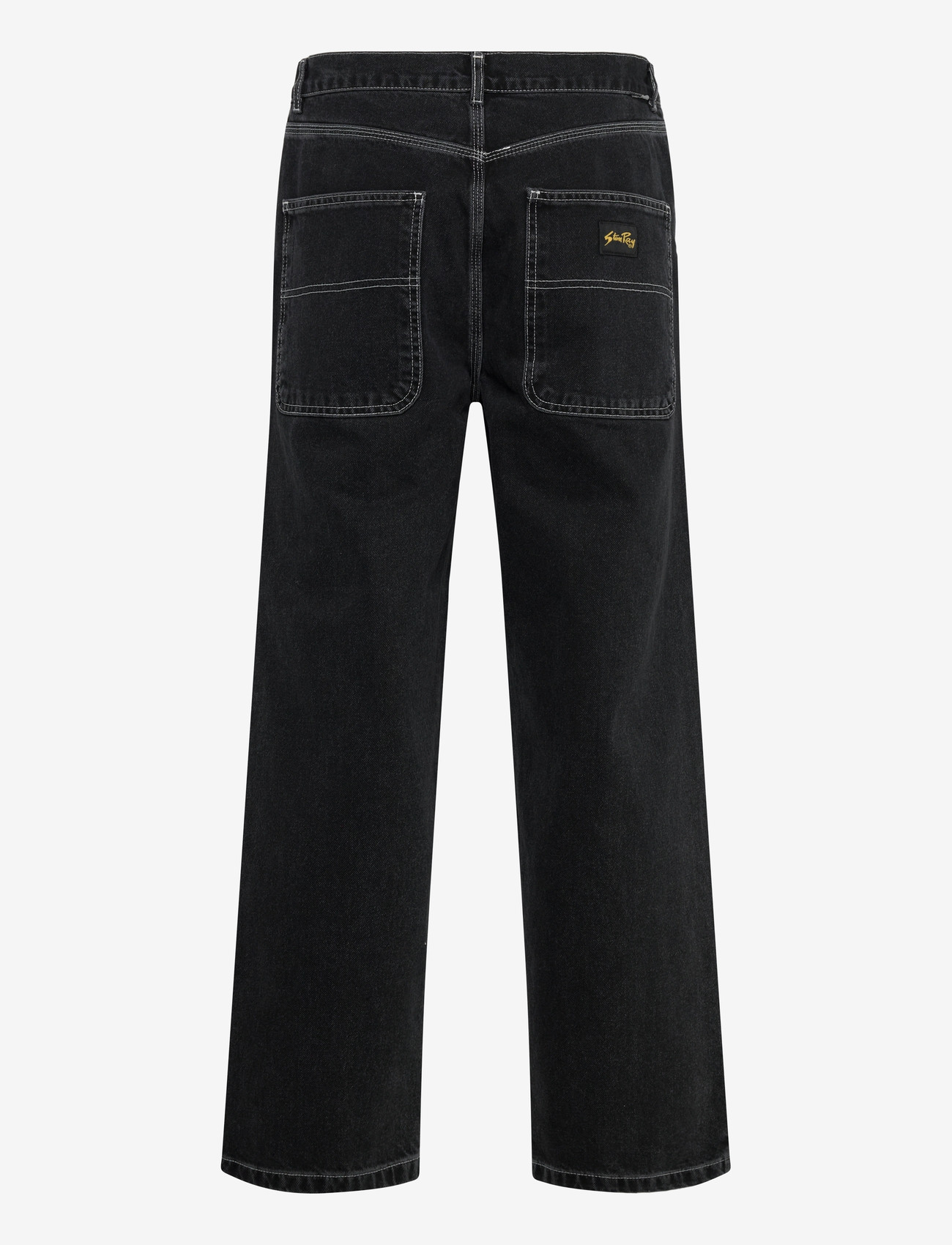 Stan Ray - WIDE 5 - BLACK STONE DENIM - alt laienevad teksad - black stone denim - 1