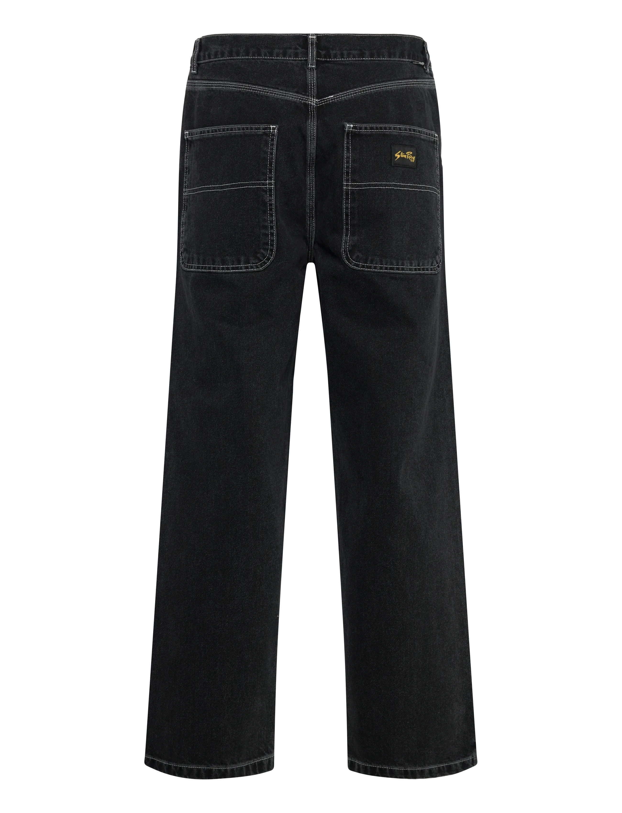 Stan Ray - WIDE 5 - BLACK STONE DENIM - loose jeans - black stone denim - 1