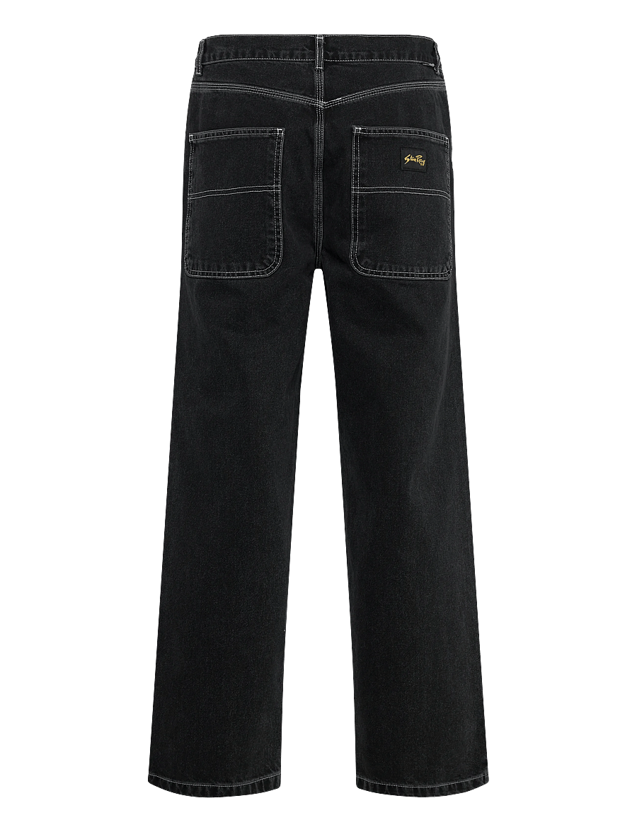 Stan Ray - WIDE 5 - BLACK STONE DENIM - loose jeans - black stone denim - 1