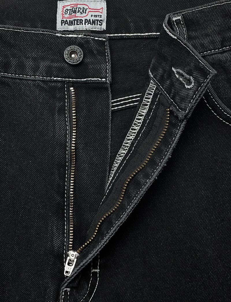 Stan Ray - WIDE 5 - BLACK STONE DENIM - alt laienevad teksad - black stone denim - 3