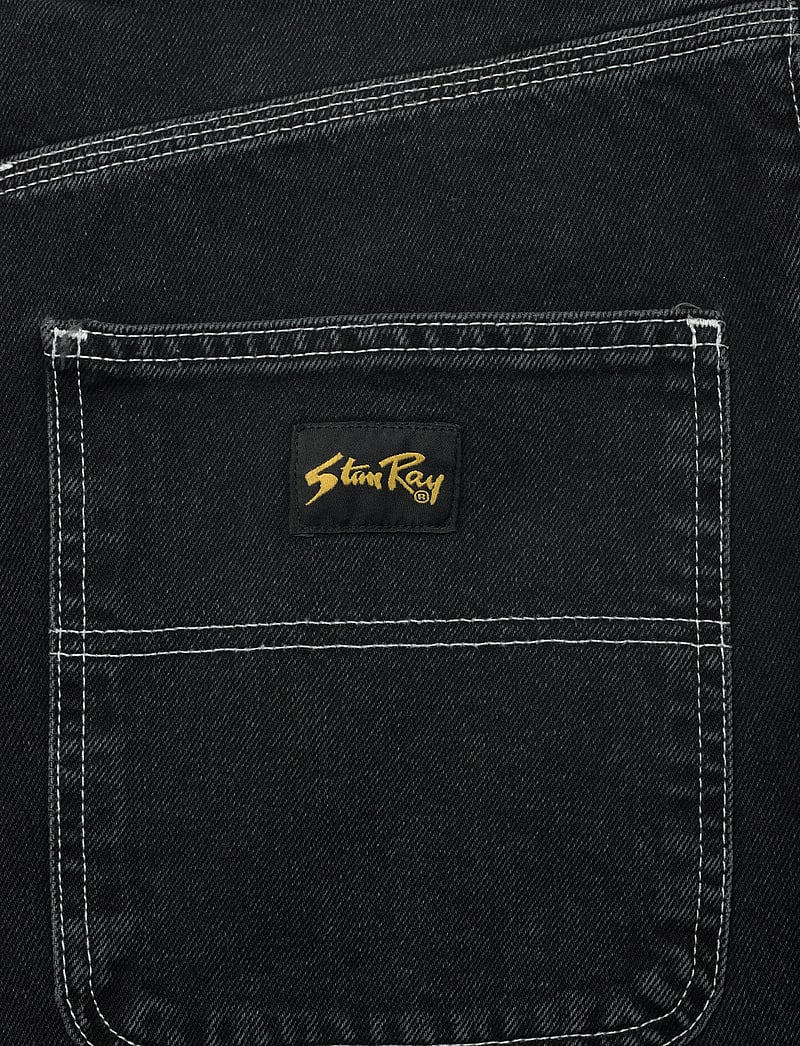 Stan Ray - WIDE 5 - BLACK STONE DENIM - alt laienevad teksad - black stone denim - 4