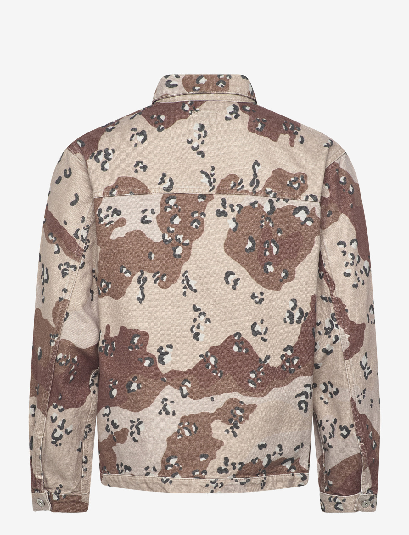 Stan Ray - COVERALL JACKET - CHOC CHIP CAMO CANVAS - ofodrade jeansjackor - choc chip camo - 1