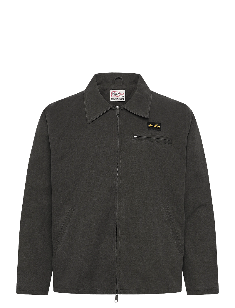 Stan Ray - GAS JACKET - RAVEN CANVAS - frühlingsjacken - raven canvas - 0