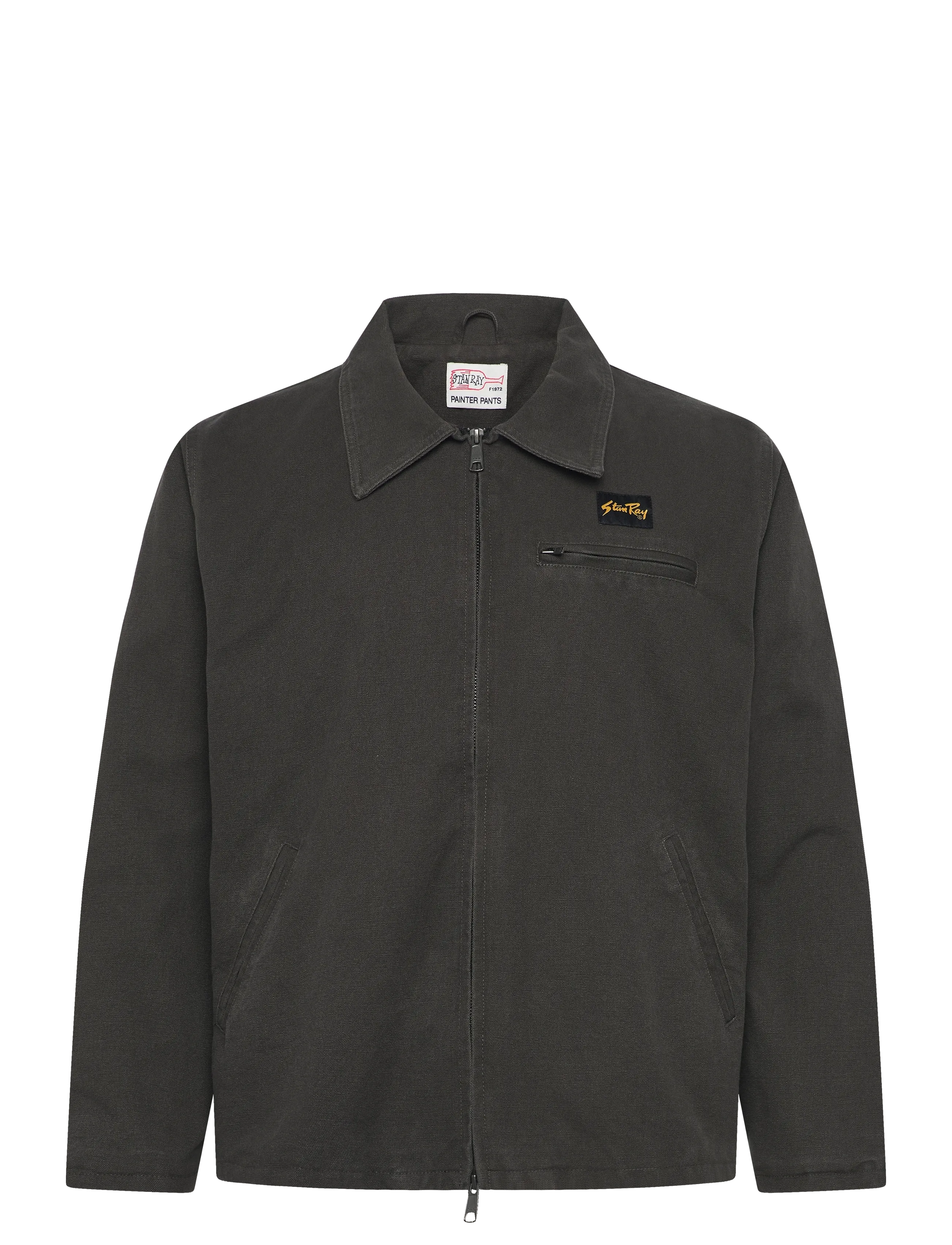 Stan Ray GAS JACKET - RAVEN CANVAS - Jakker - RAVEN CANVAS / grey