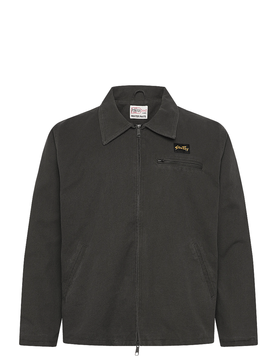 Stan Ray - GAS JACKET - RAVEN CANVAS - frühlingsjacken - raven canvas - 1