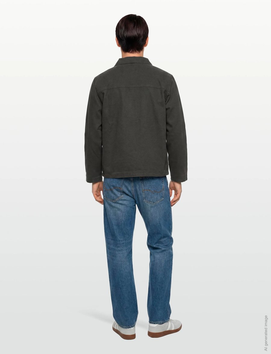 Stan Ray - GAS JACKET - RAVEN CANVAS - frühlingsjacken - raven canvas - 4
