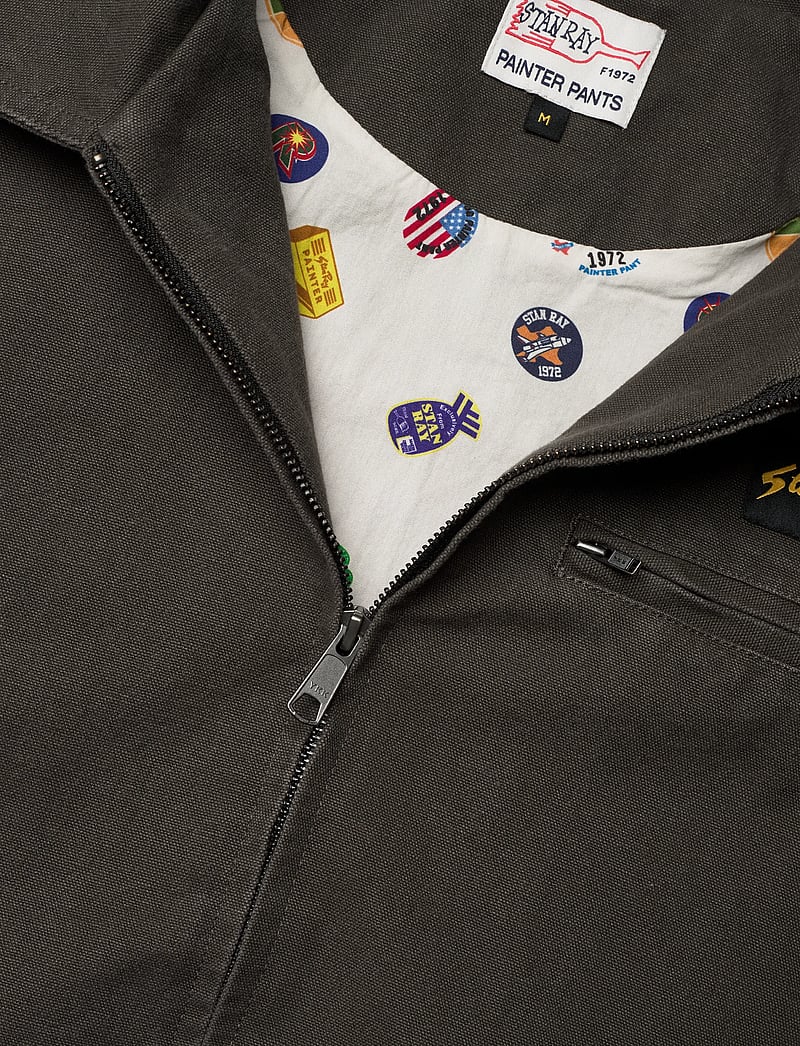 Stan Ray - GAS JACKET - RAVEN CANVAS - frühlingsjacken - raven canvas - 2