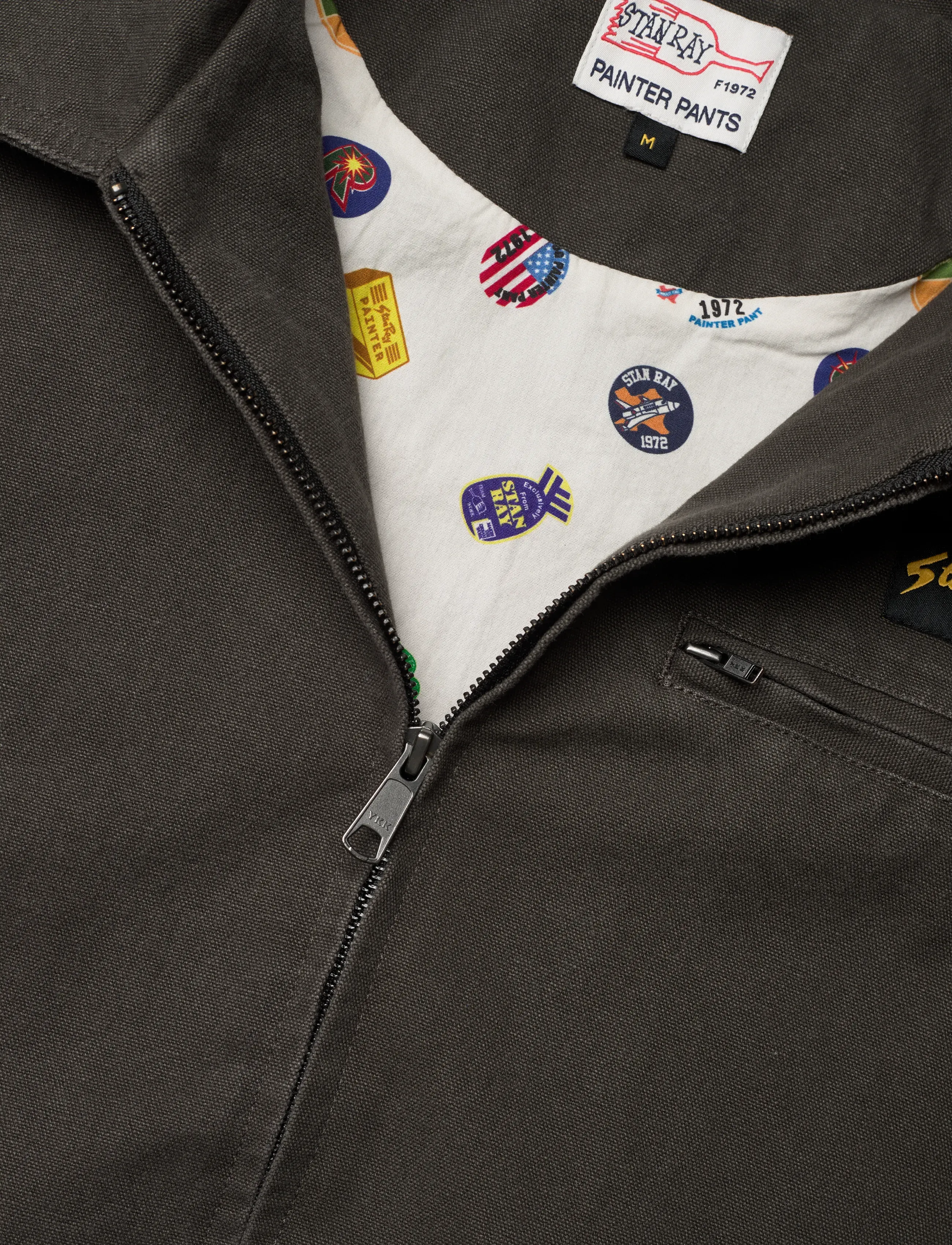 Stan Ray - GAS JACKET - RAVEN CANVAS - kevadjakid - raven canvas - 5