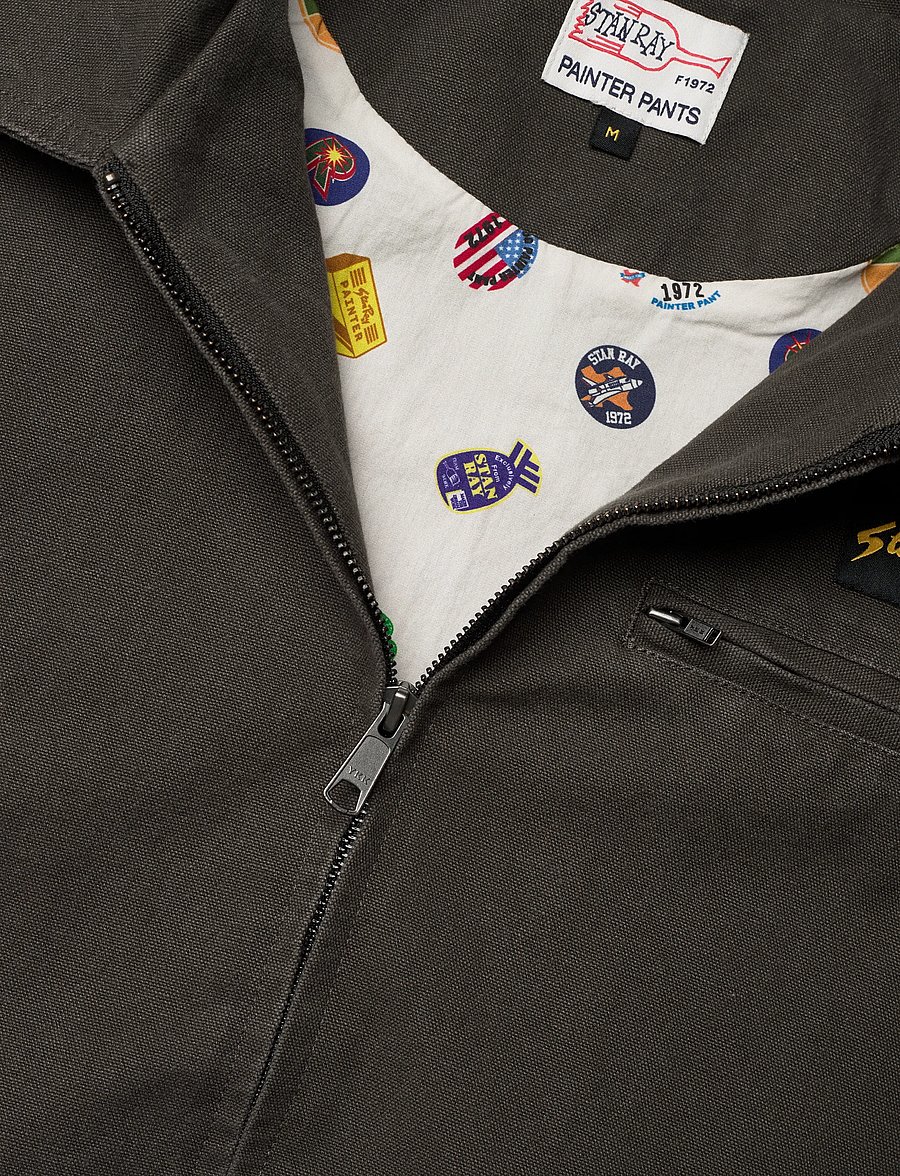 Stan Ray - GAS JACKET - RAVEN CANVAS - frühlingsjacken - raven canvas - 5