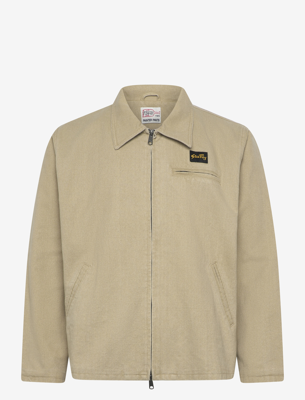 Stan Ray - GAS JACKET - EUCALYPTUS CANVAS - spring jackets - eucalyptus - 0