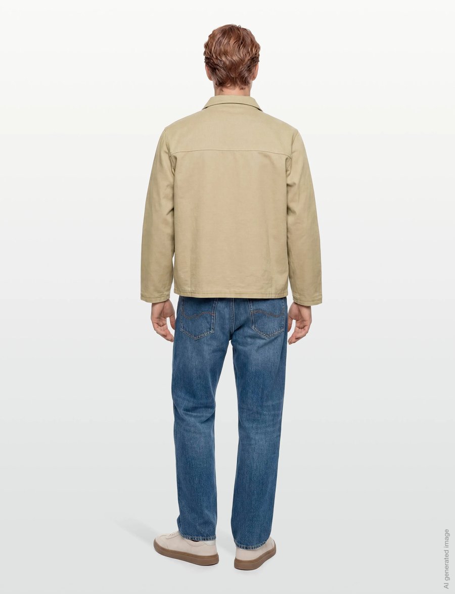Stan Ray - GAS JACKET - EUCALYPTUS CANVAS - frühlingsjacken - eucalyptus - 4