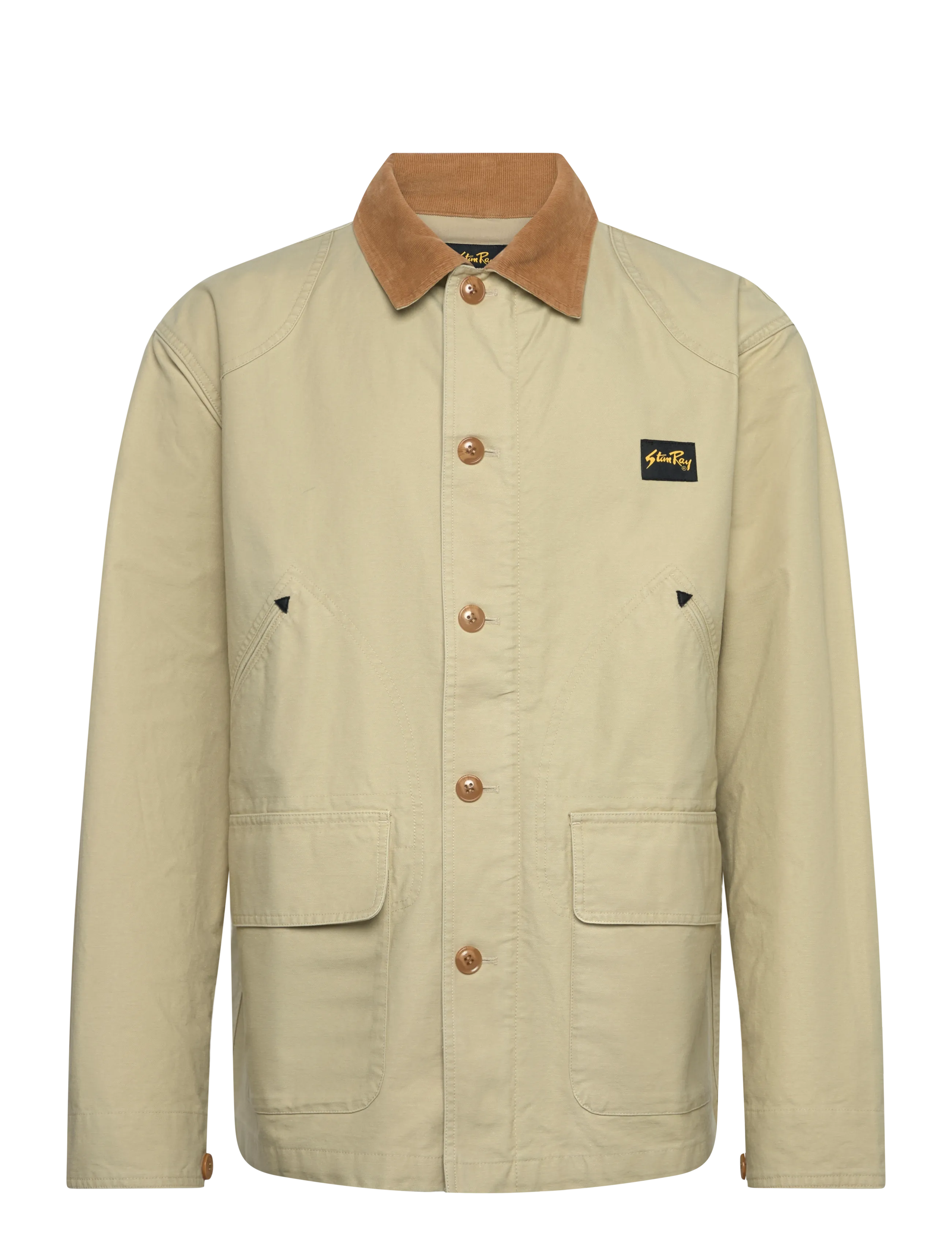 Stan Ray HUNTERS JACKET - EUCALYPTUS - Kleidung - EUCALYPTUS / beige