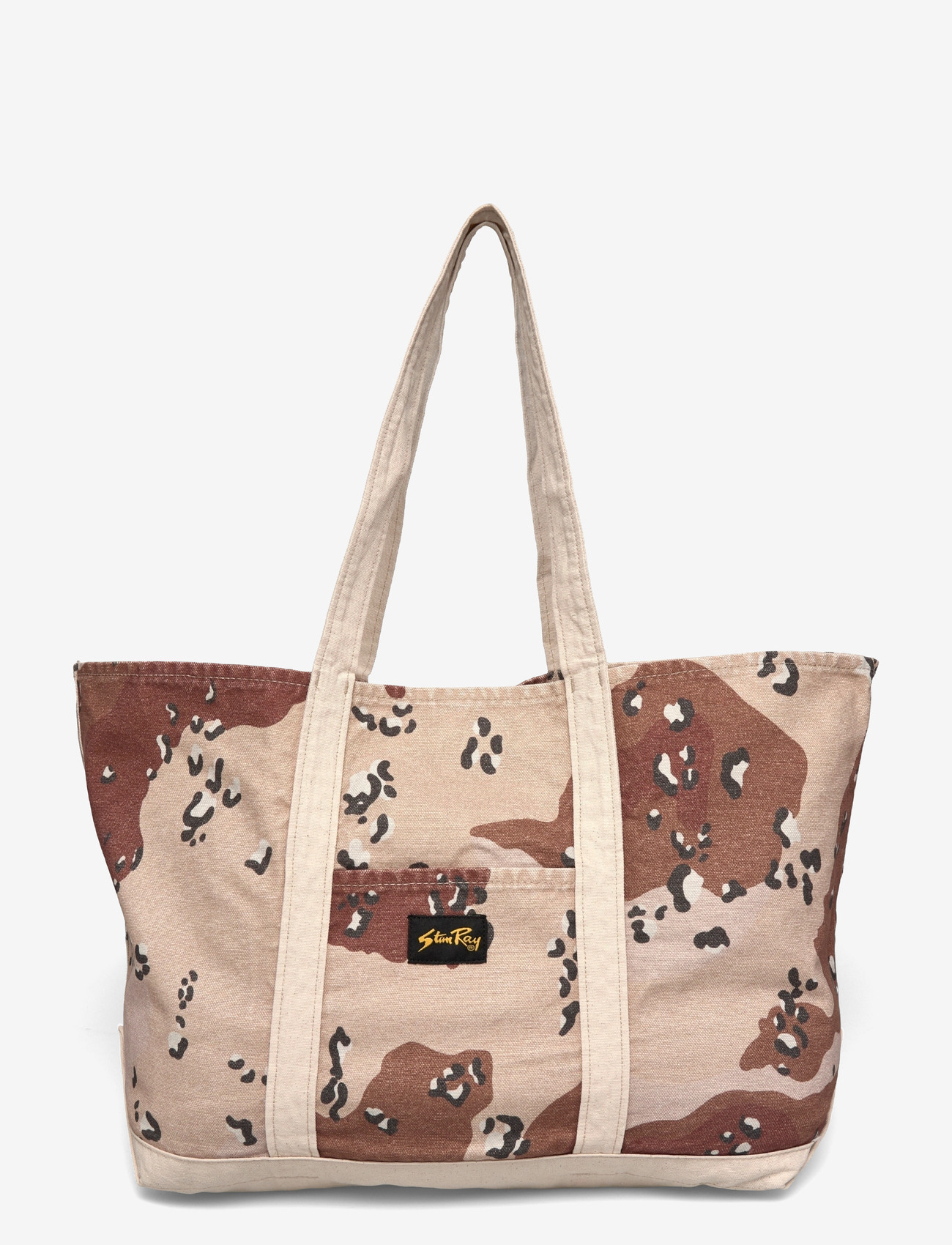 Stan Ray - BIG TOTE - CHOC CHIP CAMO CANVAS - tote bags - choc chip camo - 0