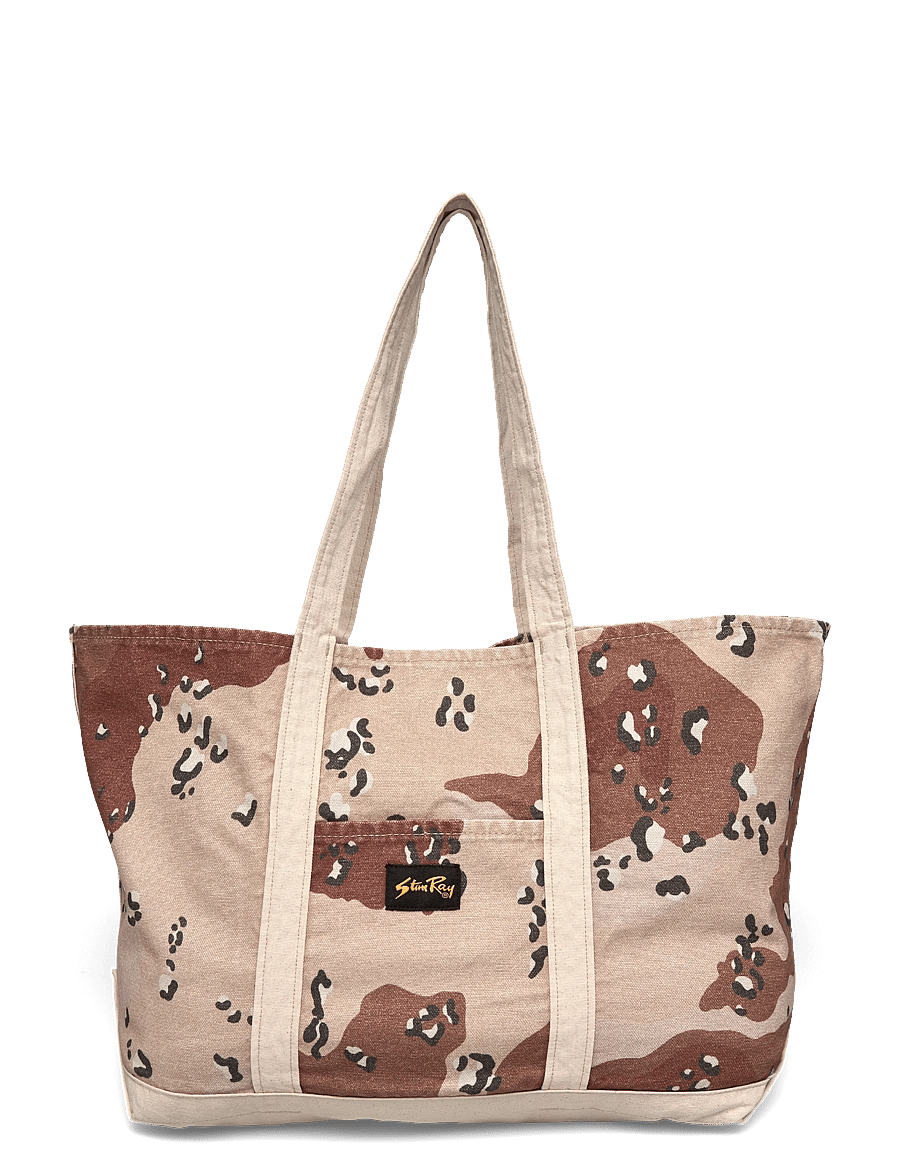 Stan Ray - BIG TOTE - CHOC CHIP CAMO CANVAS - ostukotid - choc chip camo - 0