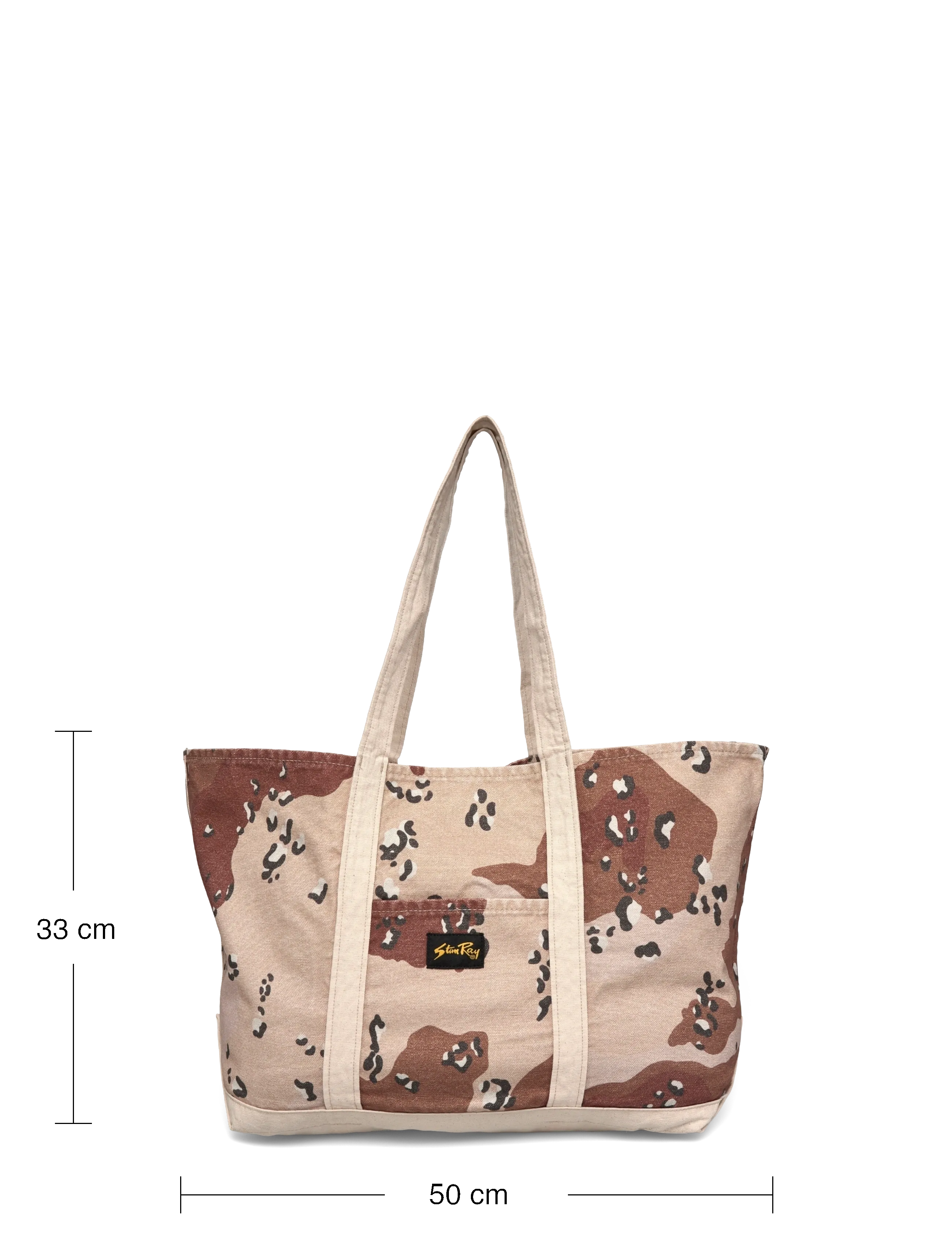 Stan Ray - BIG TOTE - CHOC CHIP CAMO CANVAS - shoppere - choc chip camo - 3