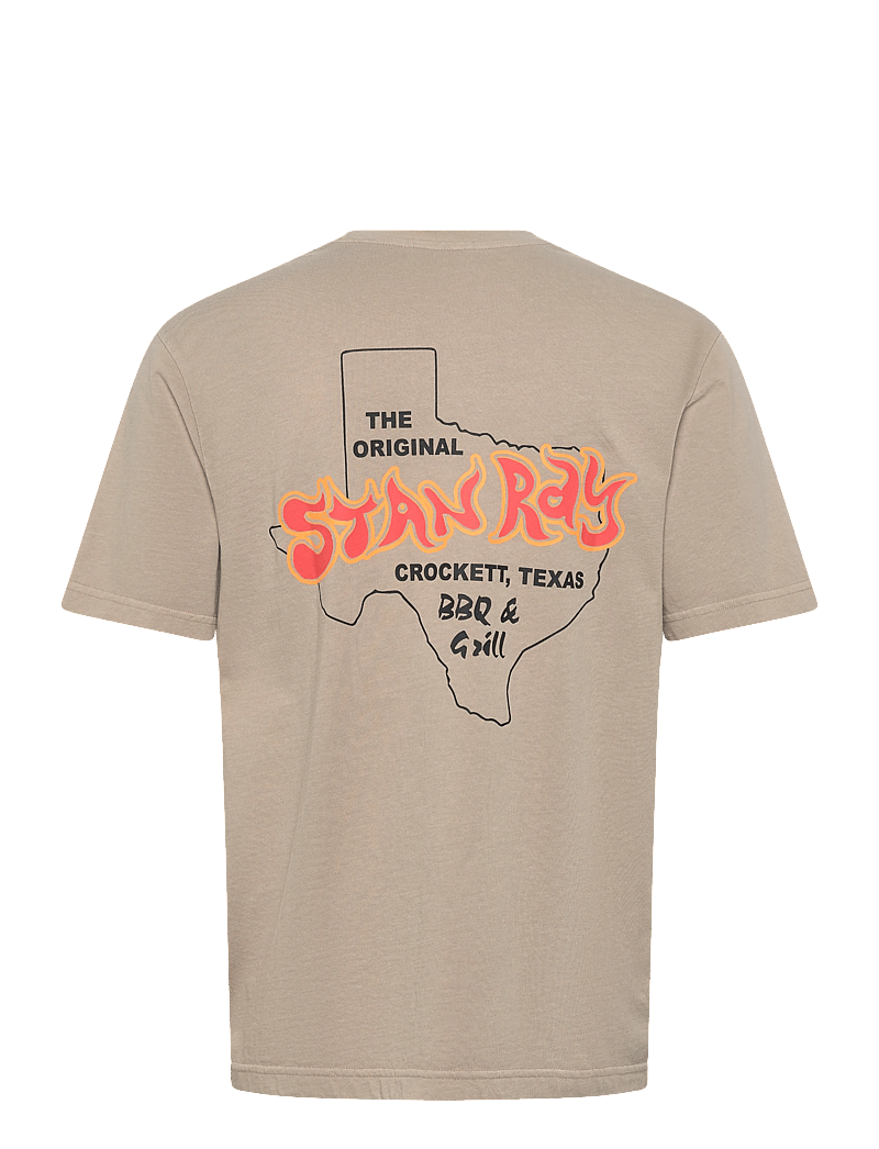 Stan Ray - BBQ TEE - EUCALYPTUS - lühikeste varrukatega t-särgid - eucalyptus - 1