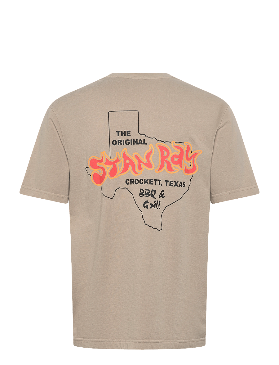 Stan Ray - BBQ TEE - EUCALYPTUS - lühikeste varrukatega t-särgid - eucalyptus - 2
