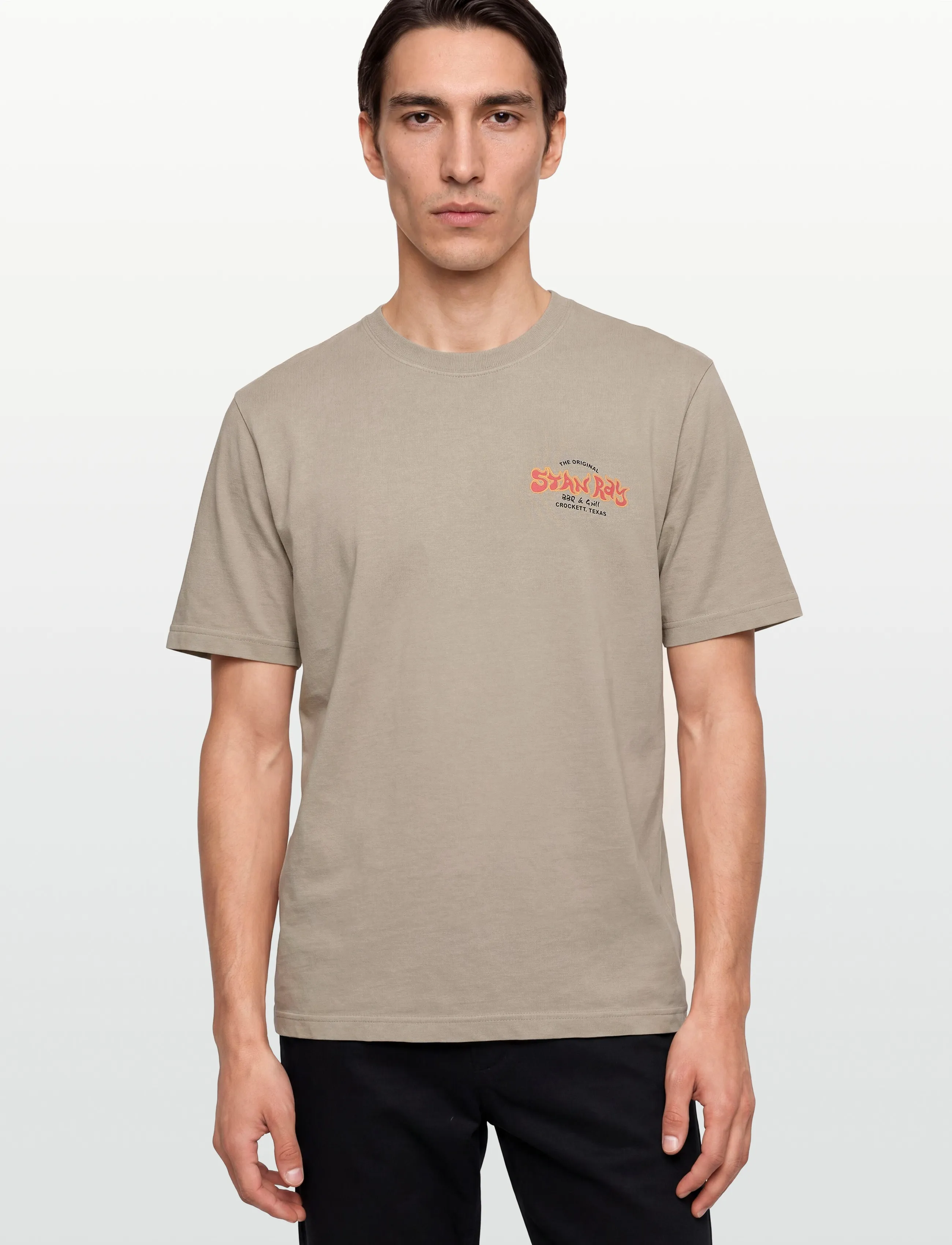 Stan Ray - BBQ TEE - EUCALYPTUS - short-sleeved t-shirts - eucalyptus - 3