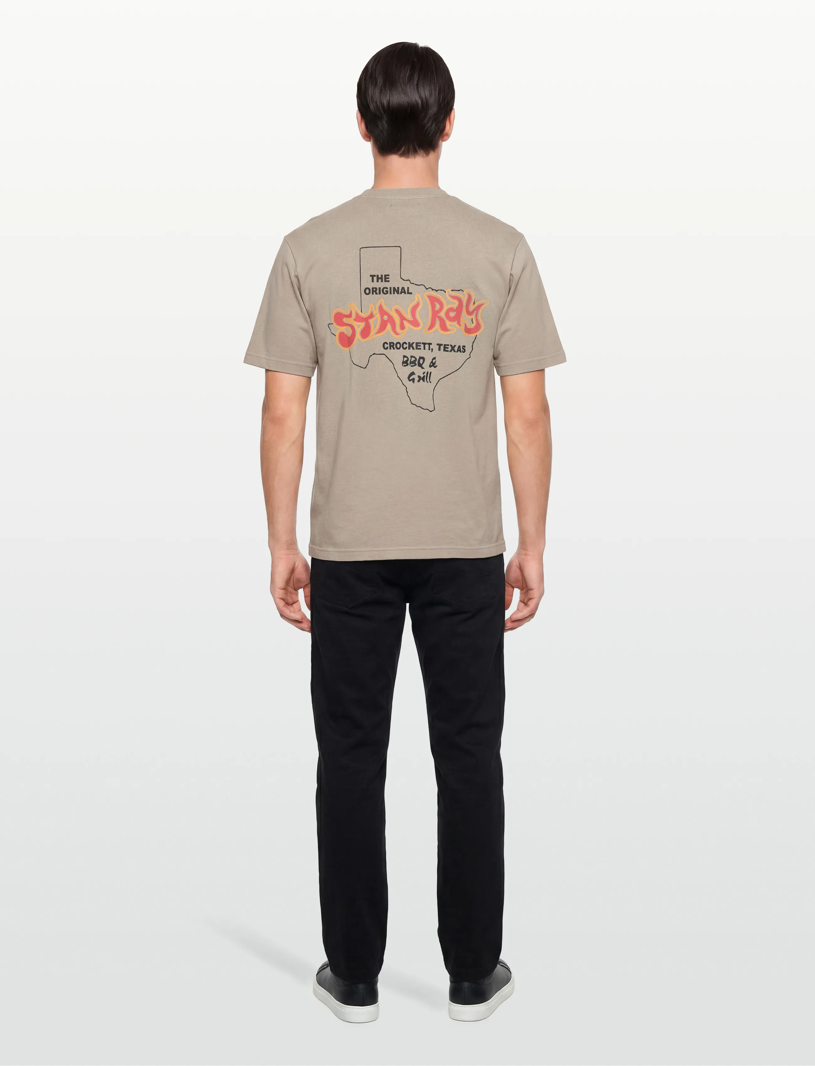Stan Ray - BBQ TEE - EUCALYPTUS - short-sleeved t-shirts - eucalyptus - 4