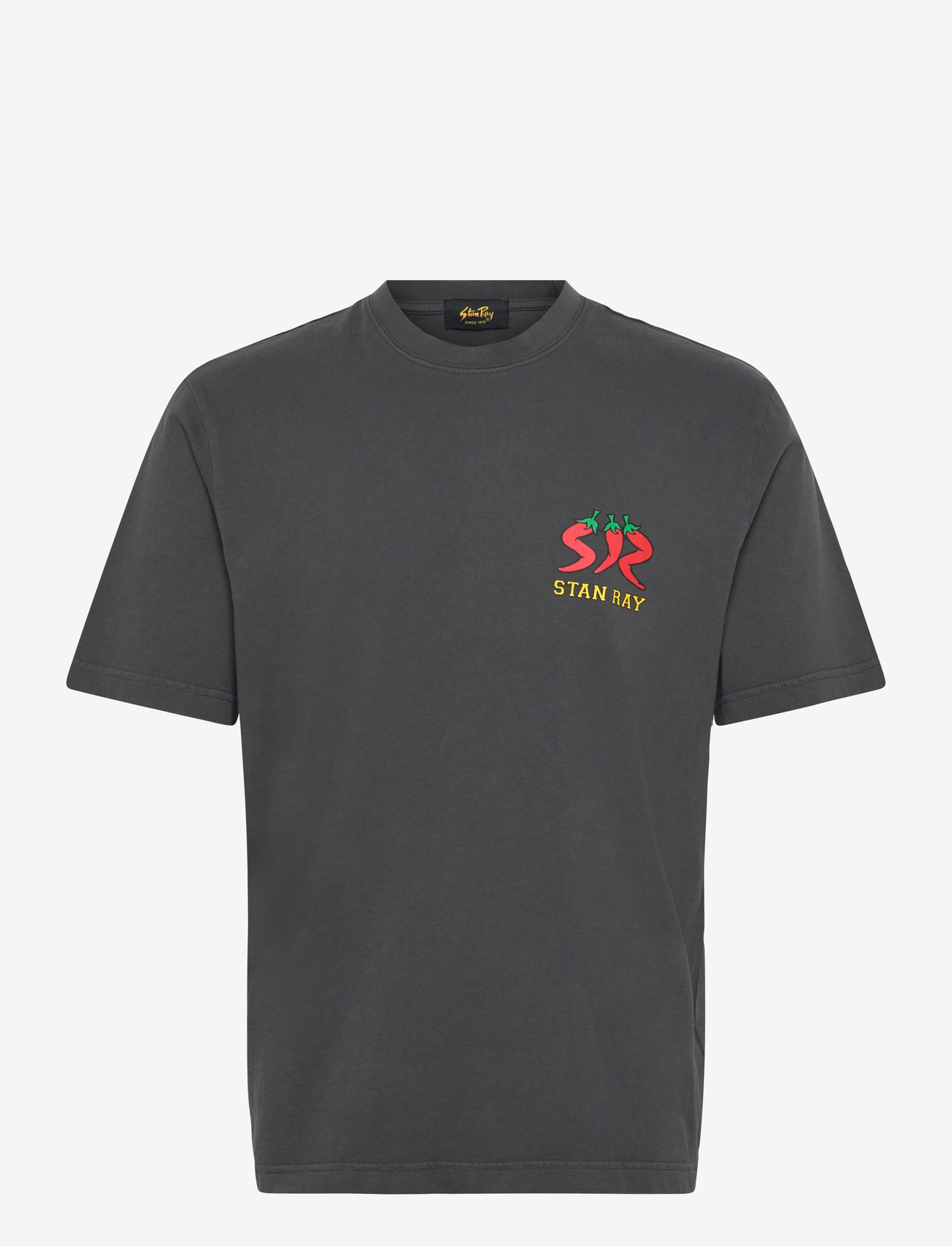 Stan Ray - PEPPER TEE - RAVEN BLACK - kortærmede t-shirts - raven black - 0