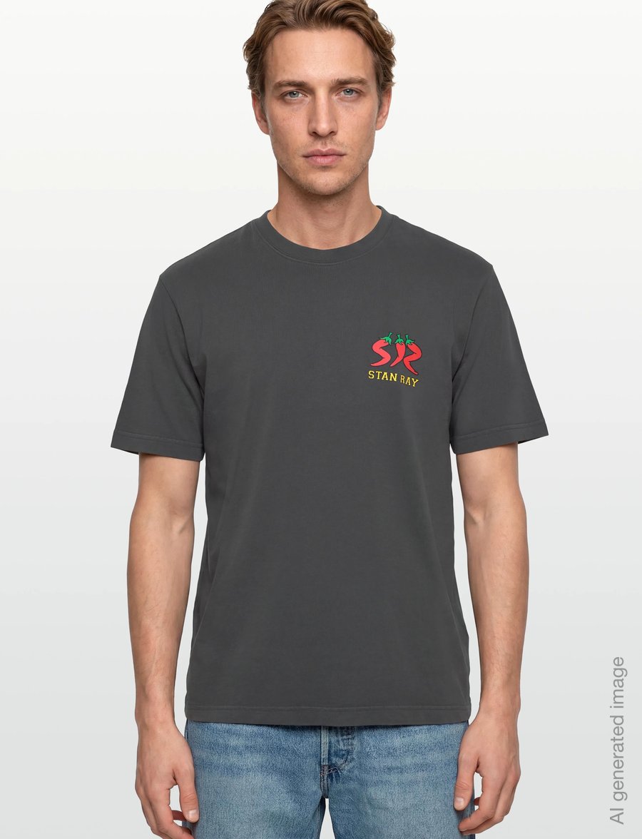 Stan Ray - PEPPER TEE - RAVEN BLACK - short-sleeved t-shirts - raven black - 3