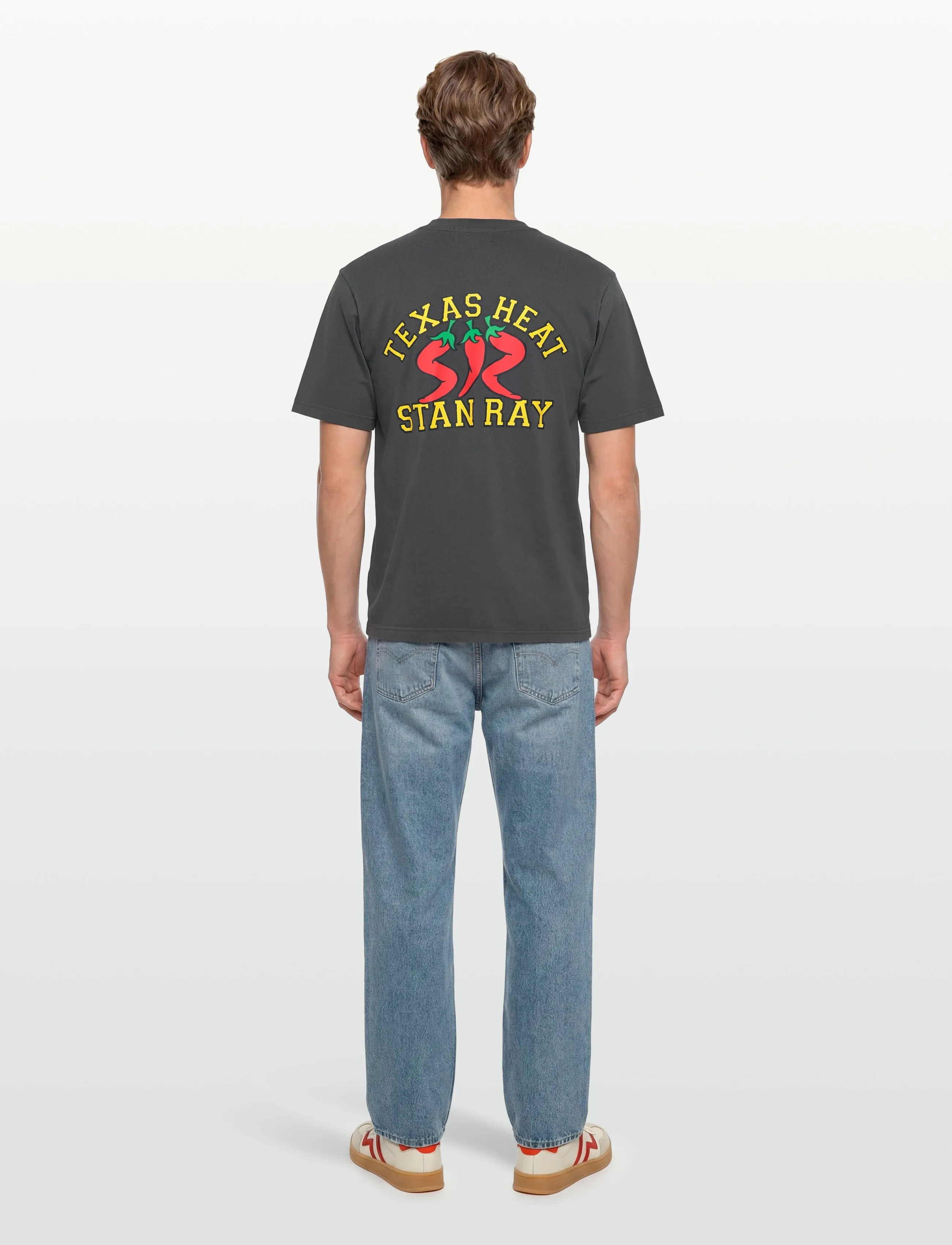 Stan Ray - PEPPER TEE - RAVEN BLACK - short-sleeved t-shirts - raven black - 4