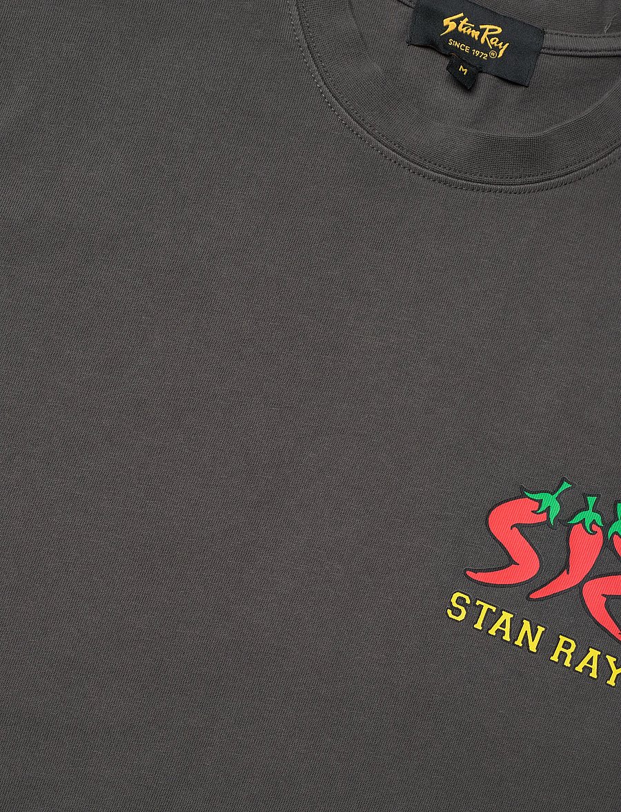 Stan Ray - PEPPER TEE - RAVEN BLACK - short-sleeved t-shirts - raven black - 5