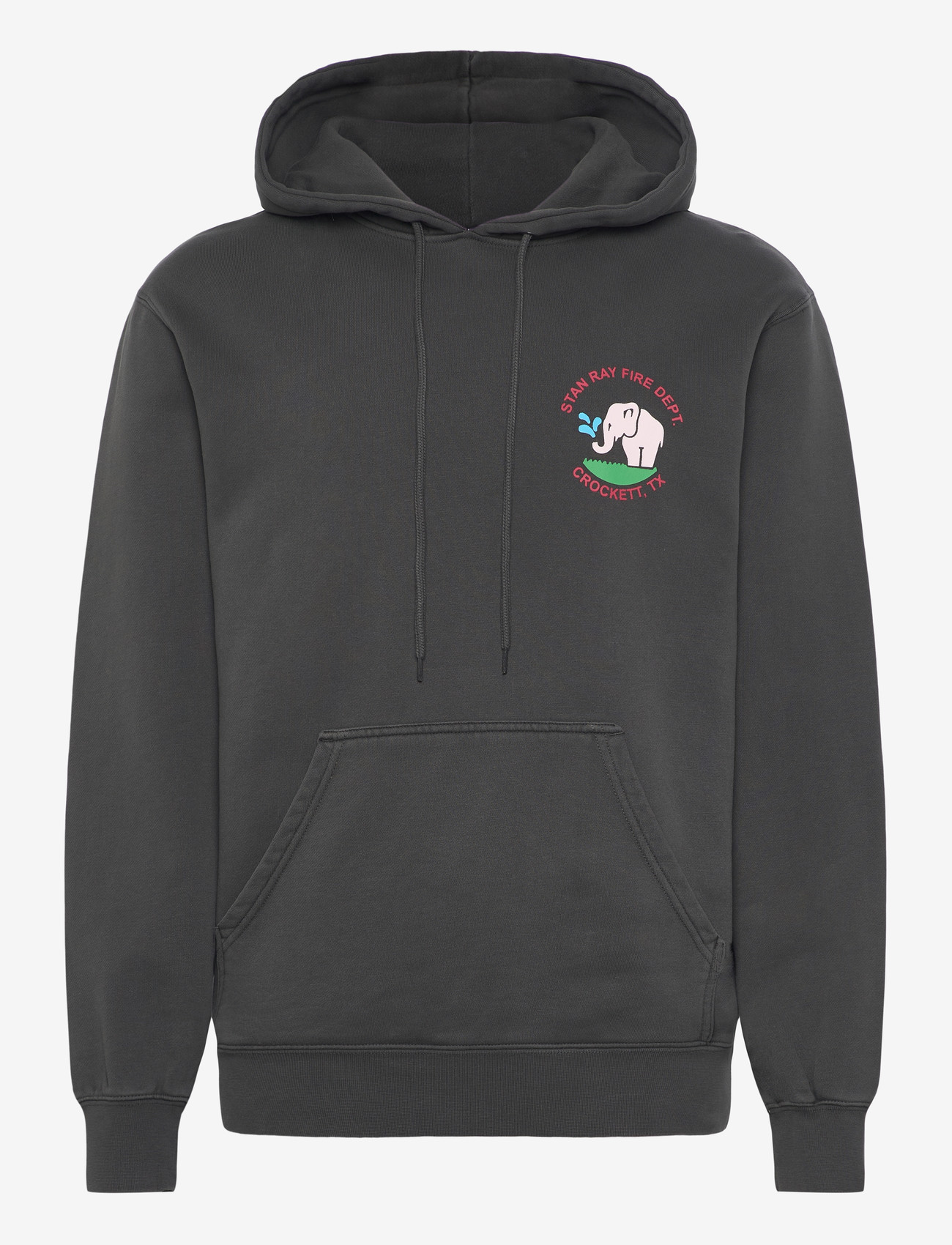 Stan Ray - FIRE DEPT HOOD - RAVEN BLACK - hoodies - raven black - 0