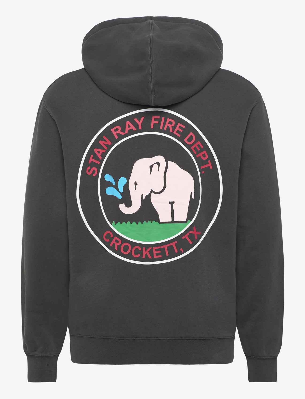 Stan Ray - FIRE DEPT HOOD - RAVEN BLACK - hoodies - raven black - 1